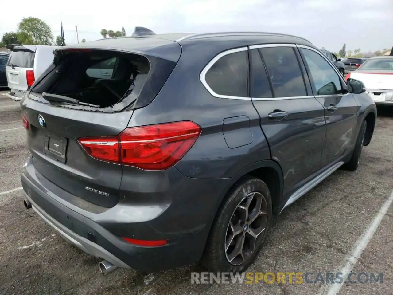 4 Photograph of a damaged car WBXHU7C58K3H45528 BMW X1 2019