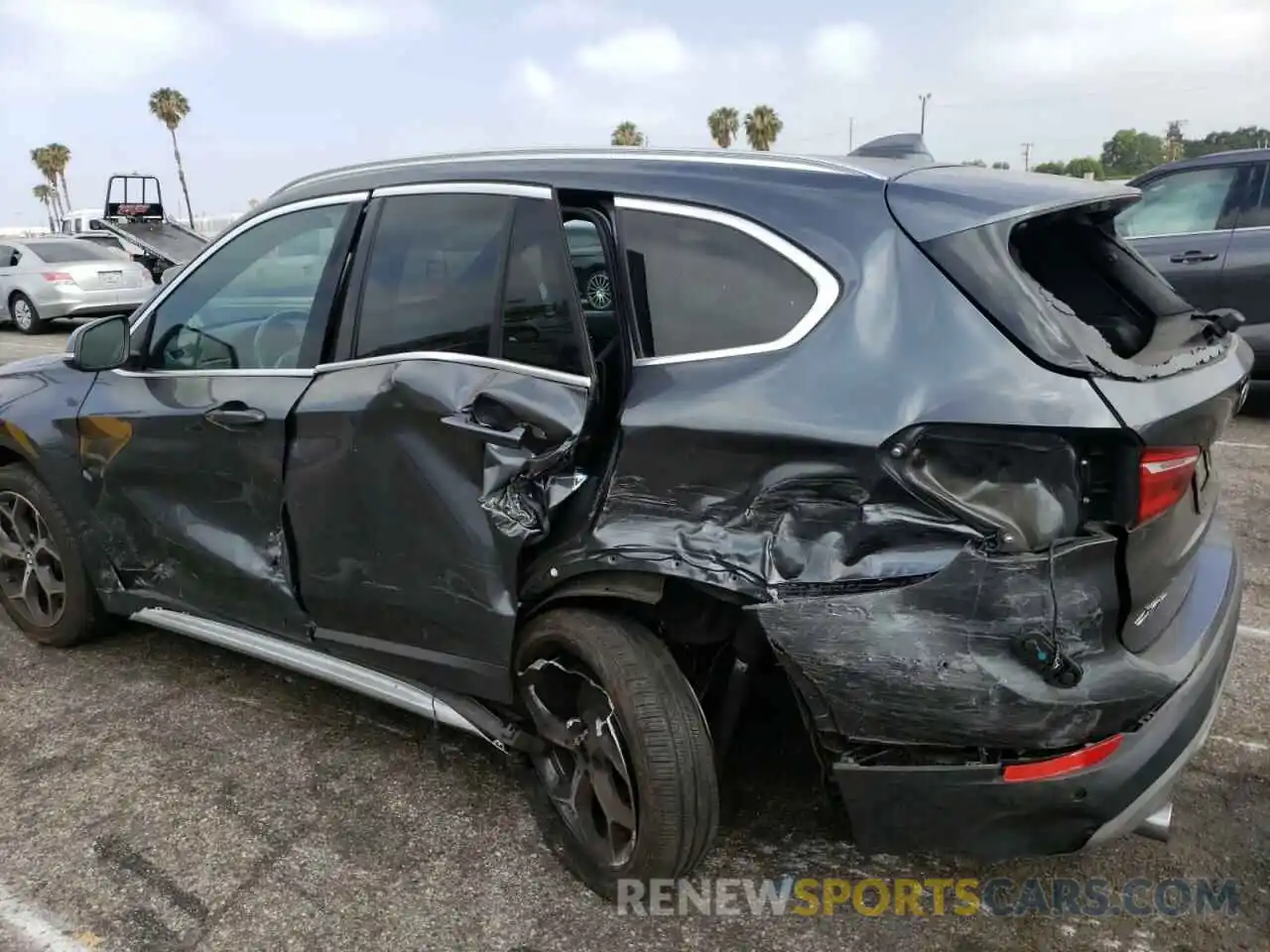 9 Photograph of a damaged car WBXHU7C58K3H45528 BMW X1 2019