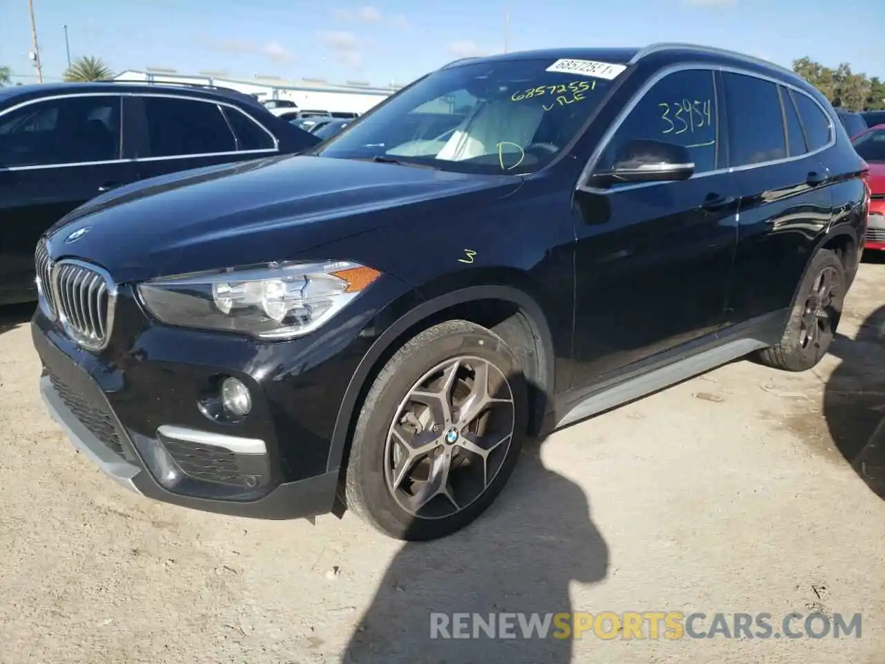 2 Photograph of a damaged car WBXHU7C58K3H45559 BMW X1 2019