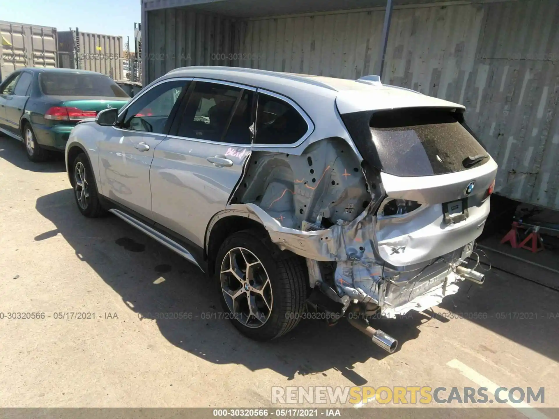 3 Photograph of a damaged car WBXHU7C58K5L10588 BMW X1 2019