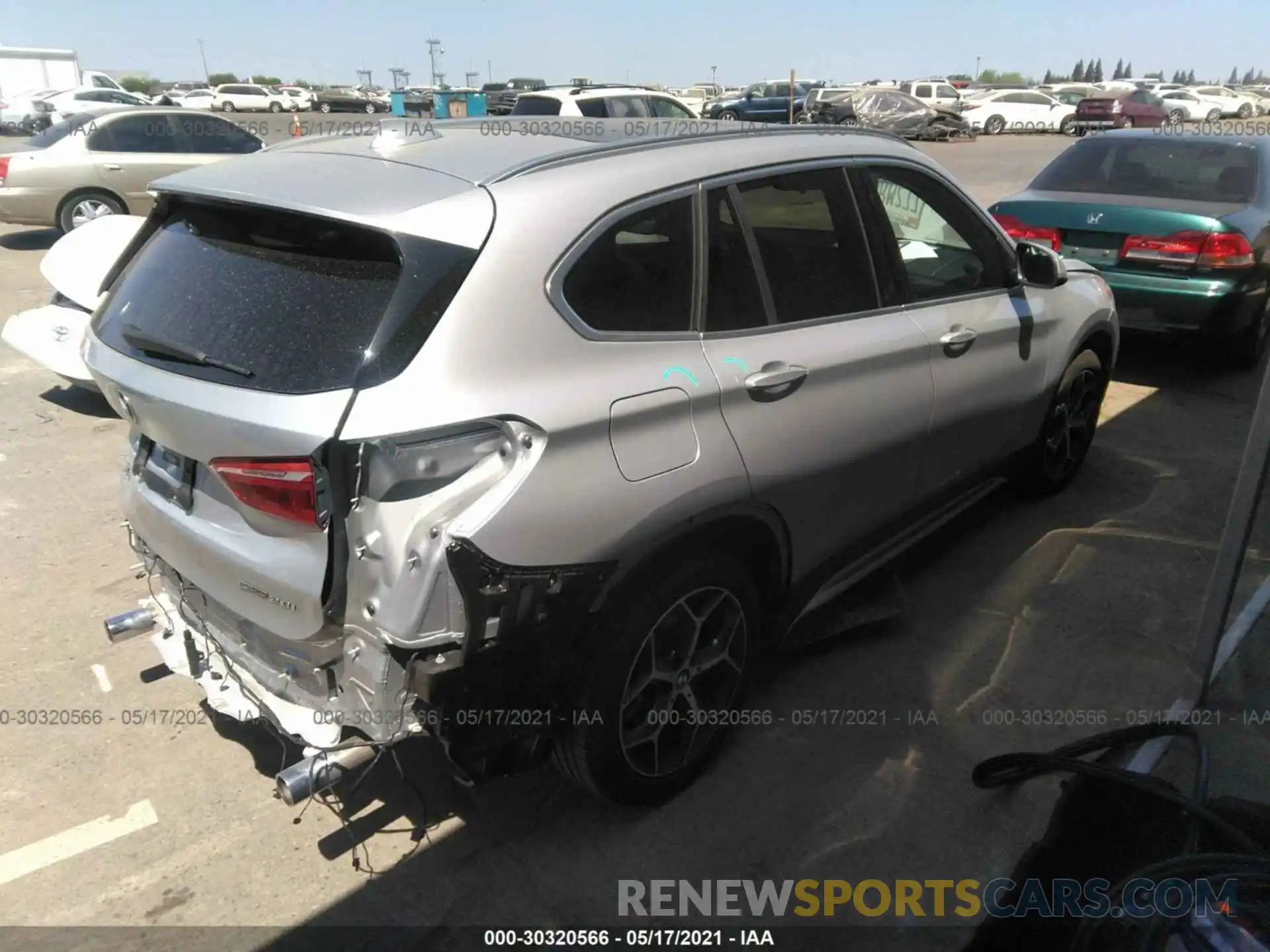 4 Photograph of a damaged car WBXHU7C58K5L10588 BMW X1 2019