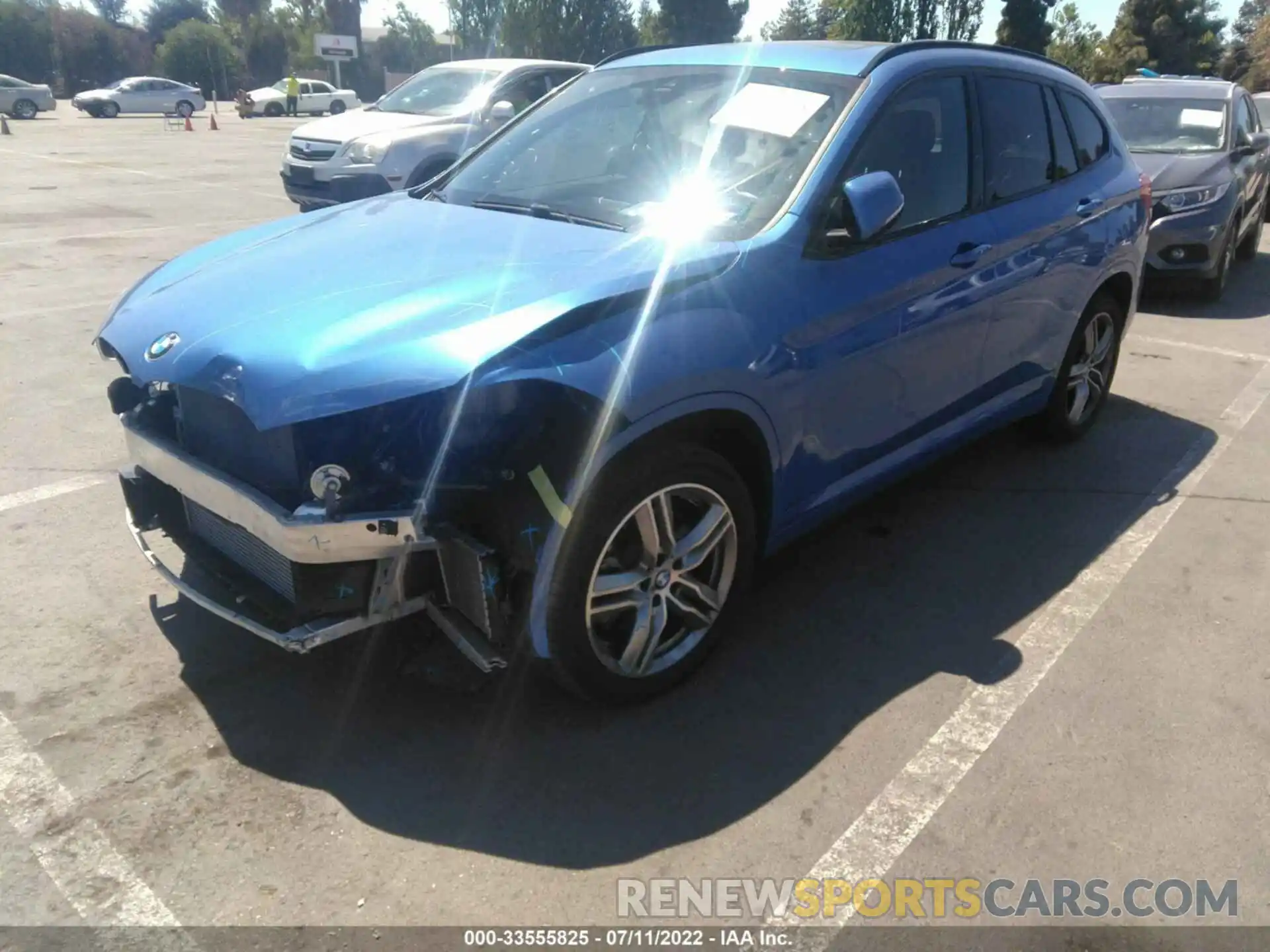 2 Photograph of a damaged car WBXHU7C58K5L10851 BMW X1 2019