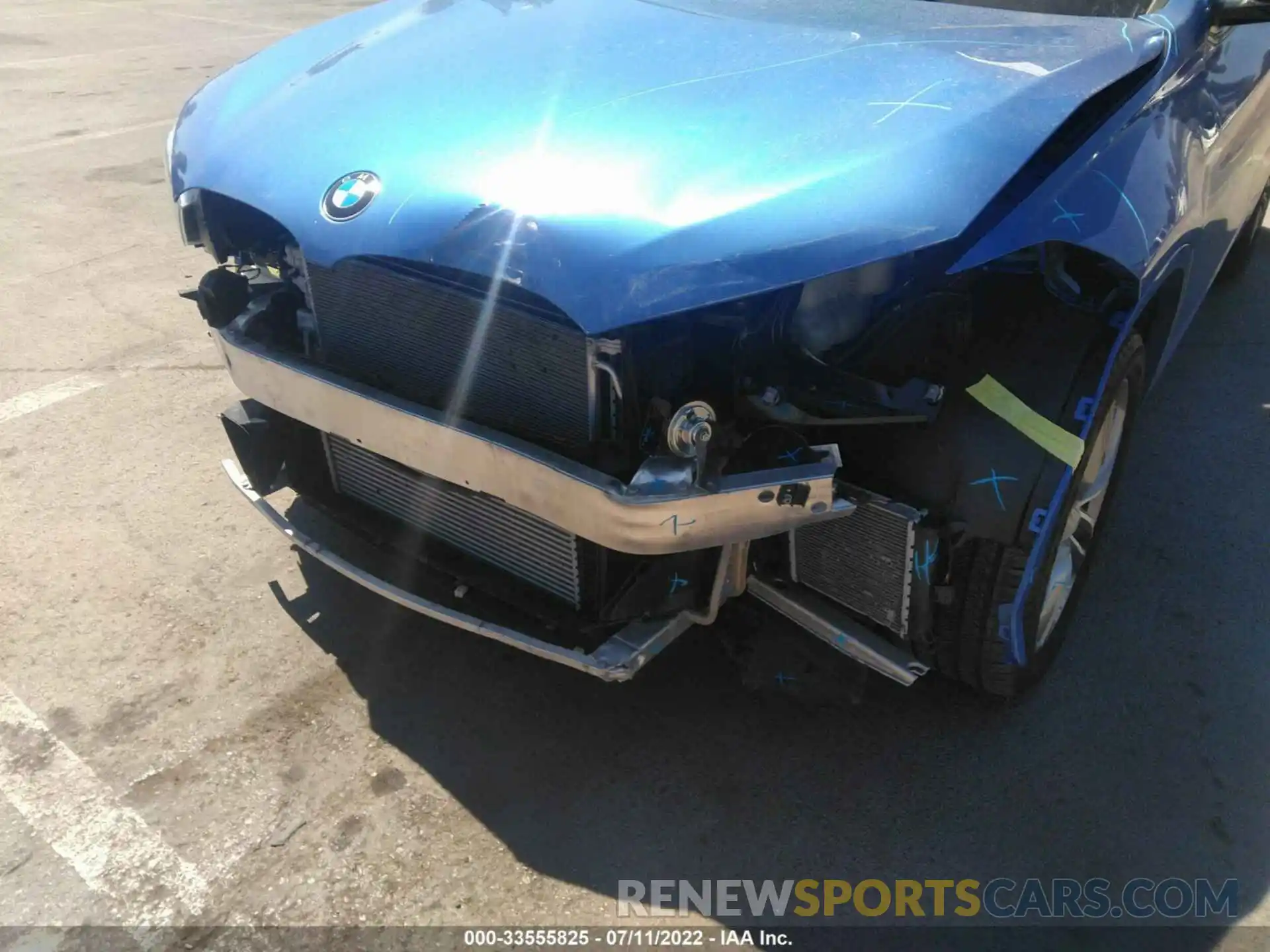 6 Photograph of a damaged car WBXHU7C58K5L10851 BMW X1 2019