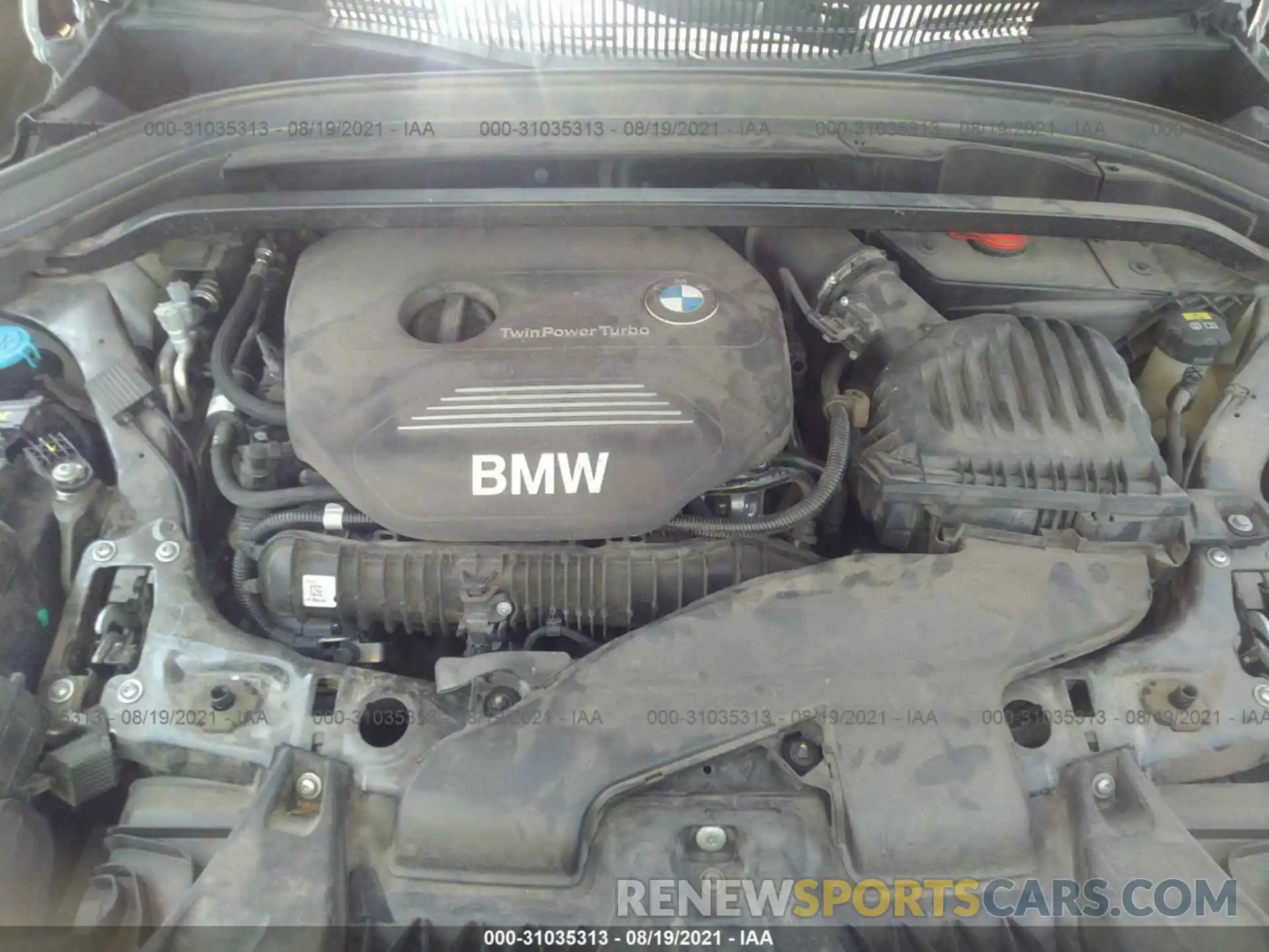 10 Photograph of a damaged car WBXHU7C58K5L11028 BMW X1 2019