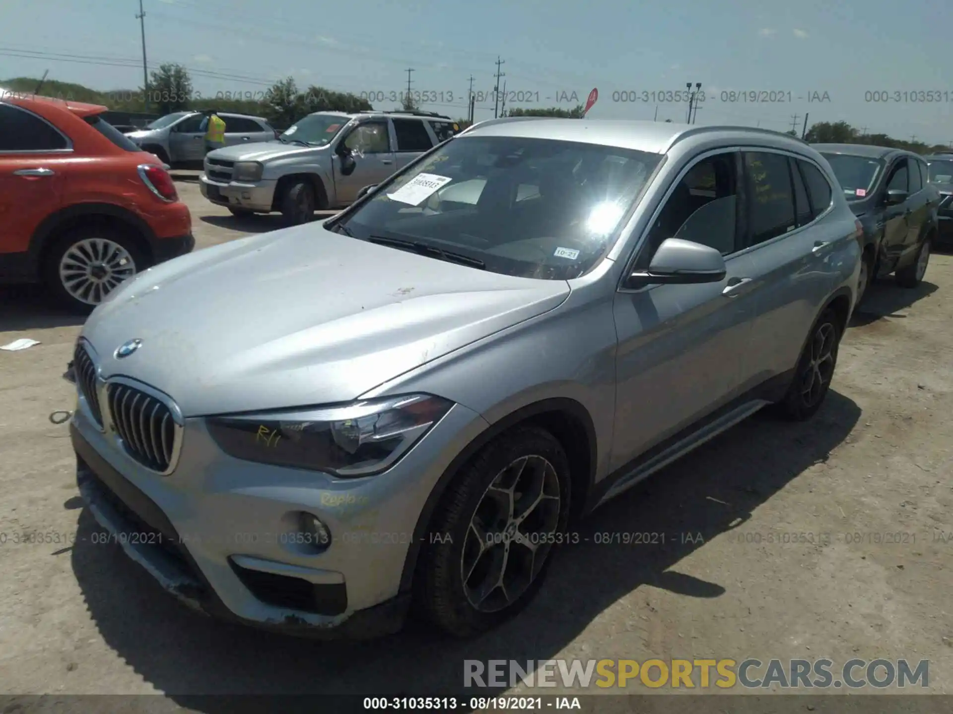 2 Photograph of a damaged car WBXHU7C58K5L11028 BMW X1 2019