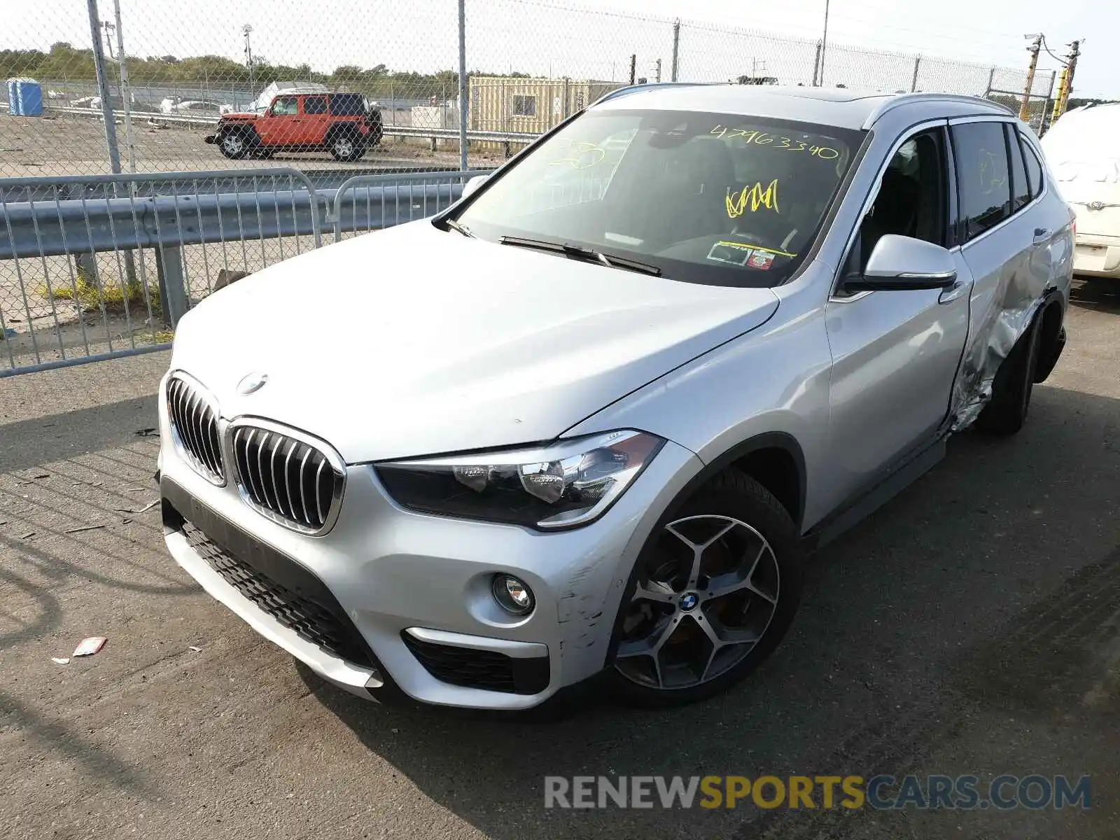 2 Photograph of a damaged car WBXHU7C58K5L11353 BMW X1 2019