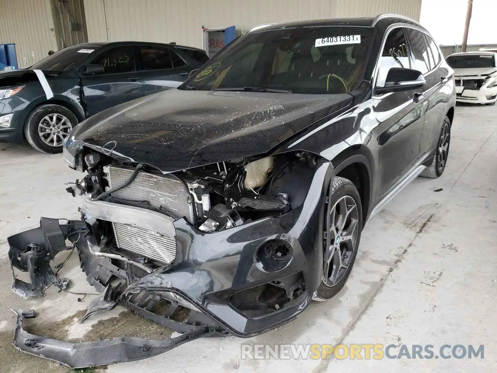 2 Photograph of a damaged car WBXHU7C58K5L11546 BMW X1 2019