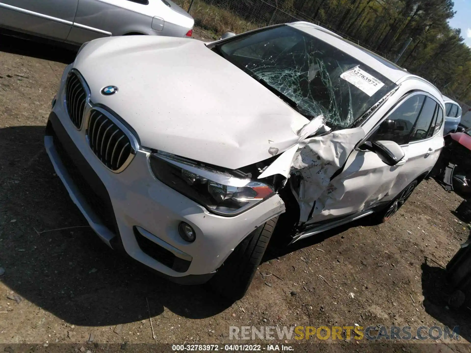 2 Photograph of a damaged car WBXHU7C58K5L12017 BMW X1 2019