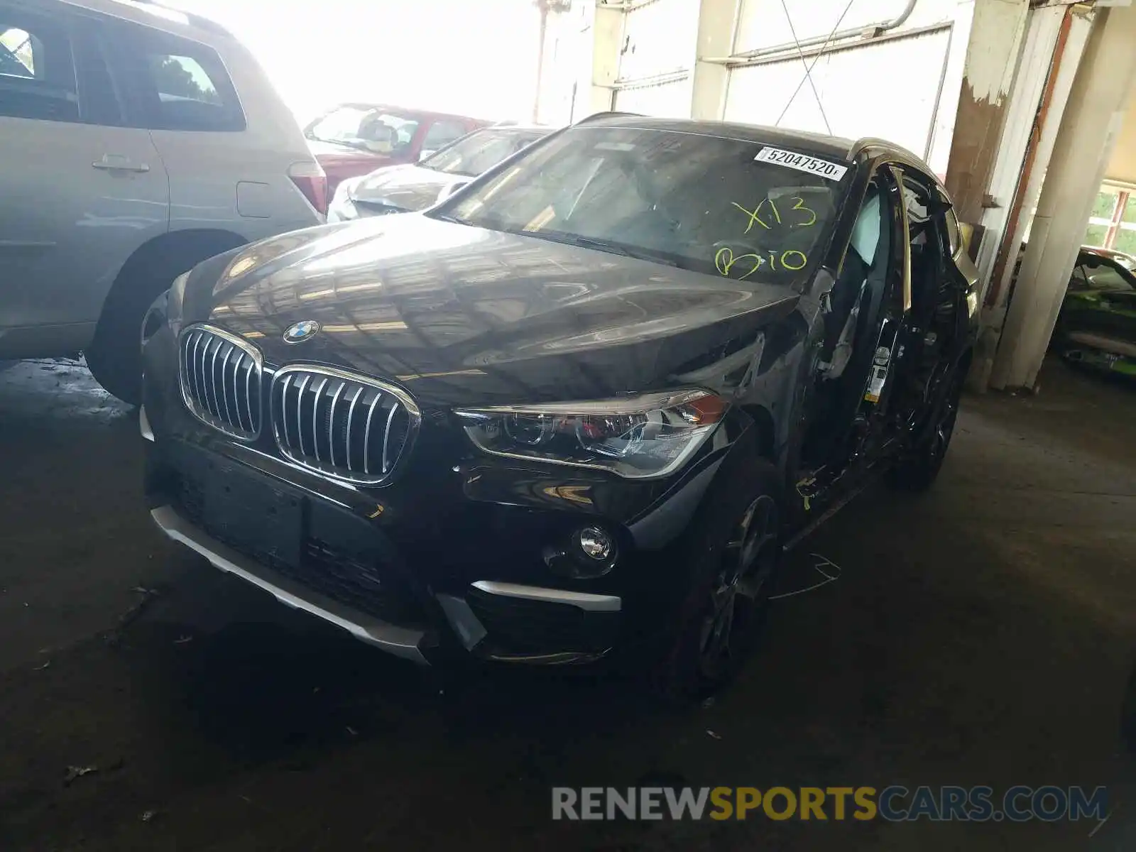 2 Photograph of a damaged car WBXHU7C58K5L12194 BMW X1 2019