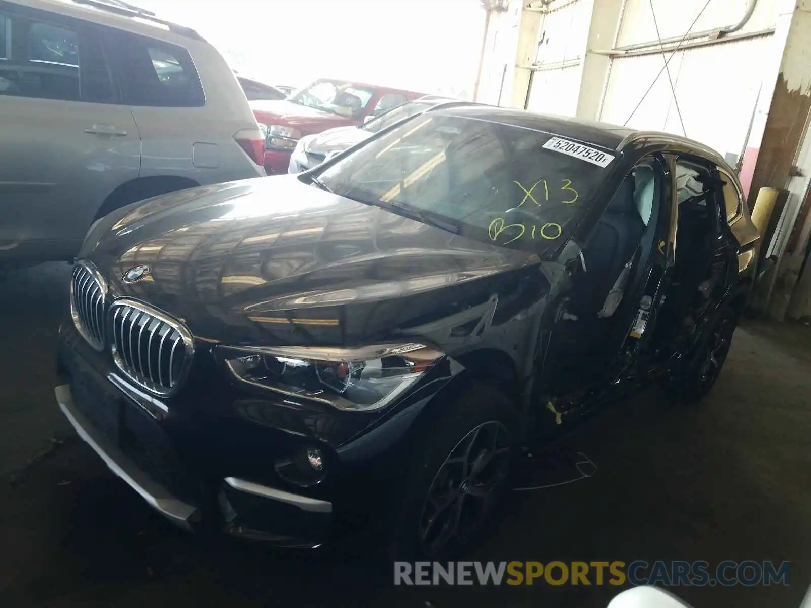 9 Photograph of a damaged car WBXHU7C58K5L12194 BMW X1 2019