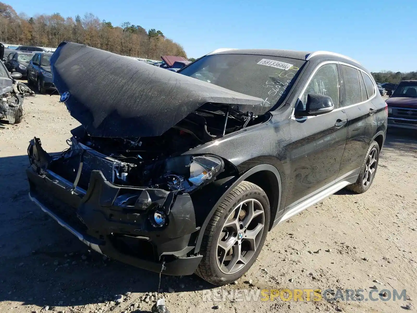 2 Photograph of a damaged car WBXHU7C59K3H45604 BMW X1 2019