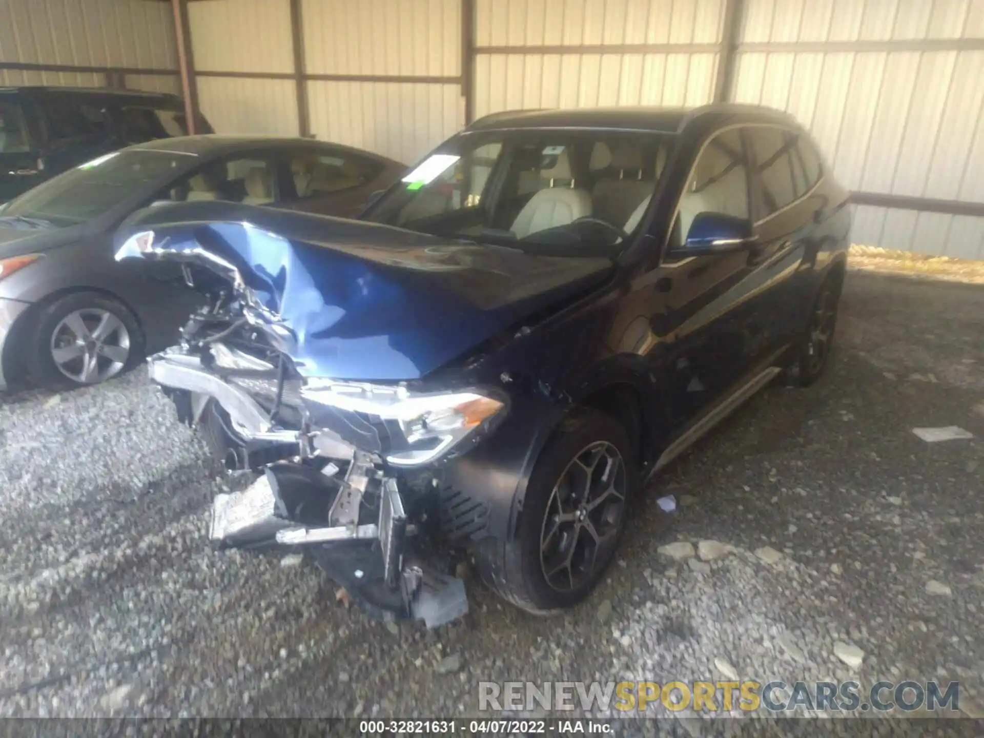 2 Photograph of a damaged car WBXHU7C59K3H45652 BMW X1 2019