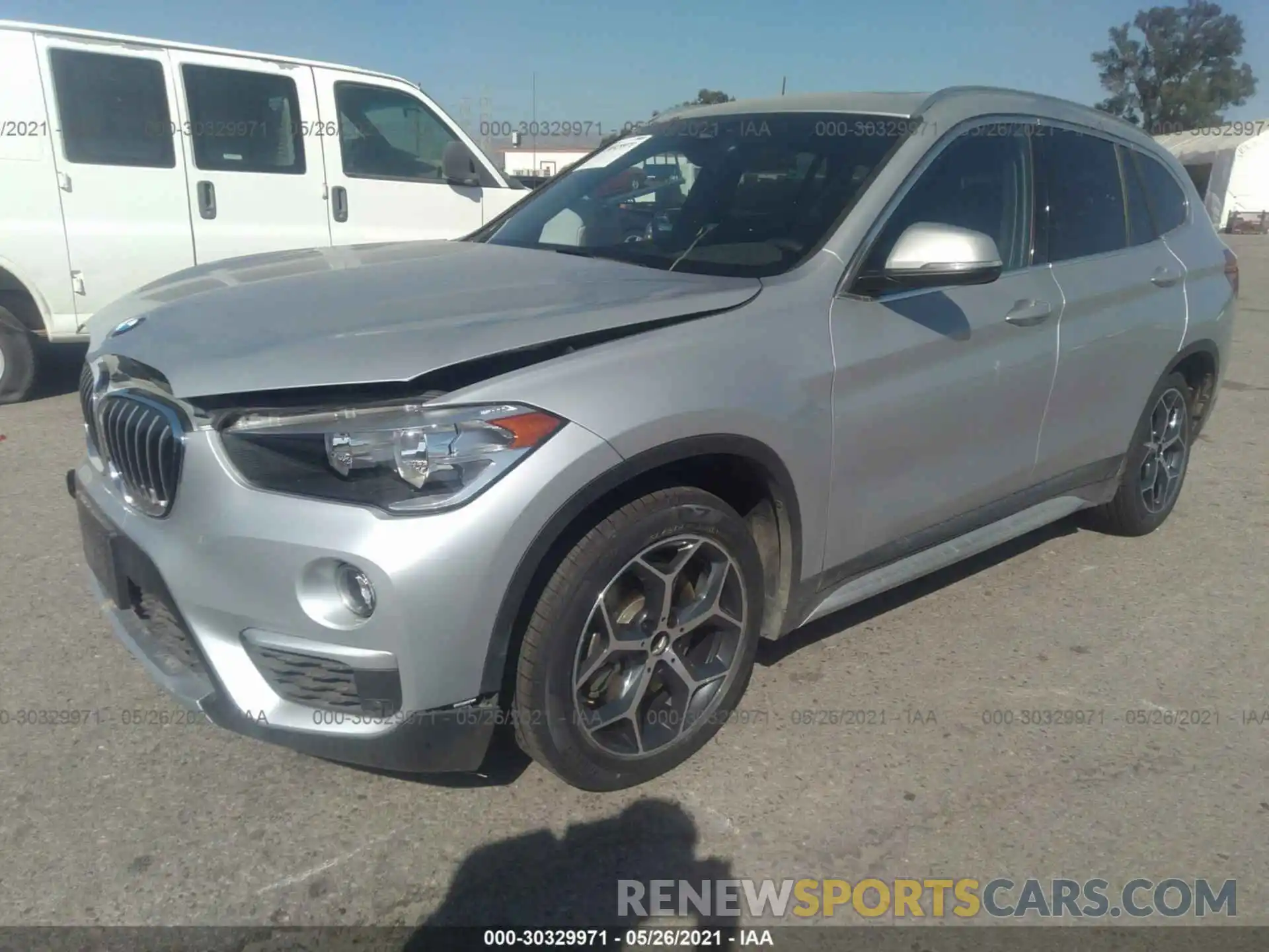 2 Photograph of a damaged car WBXHU7C59K3H46137 BMW X1 2019