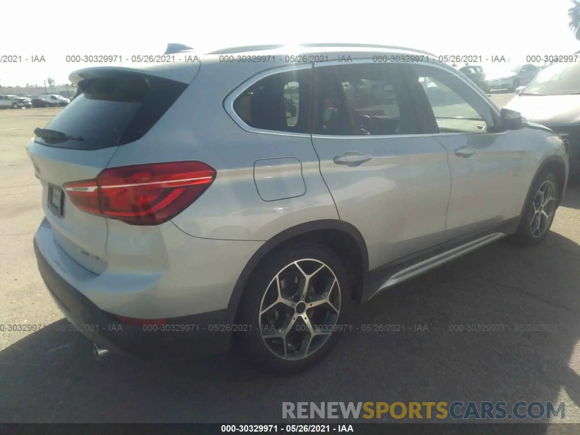 4 Photograph of a damaged car WBXHU7C59K3H46137 BMW X1 2019