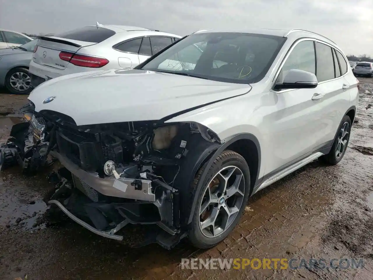 2 Photograph of a damaged car WBXHU7C59K3H46543 BMW X1 2019