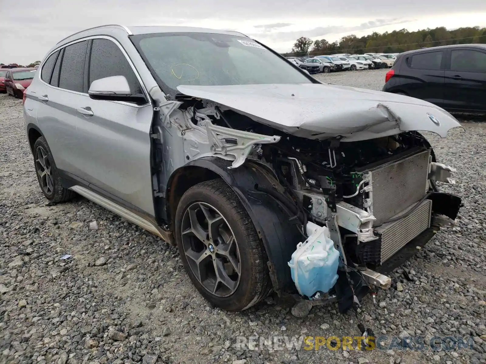 1 Photograph of a damaged car WBXHU7C59K5L10650 BMW X1 2019