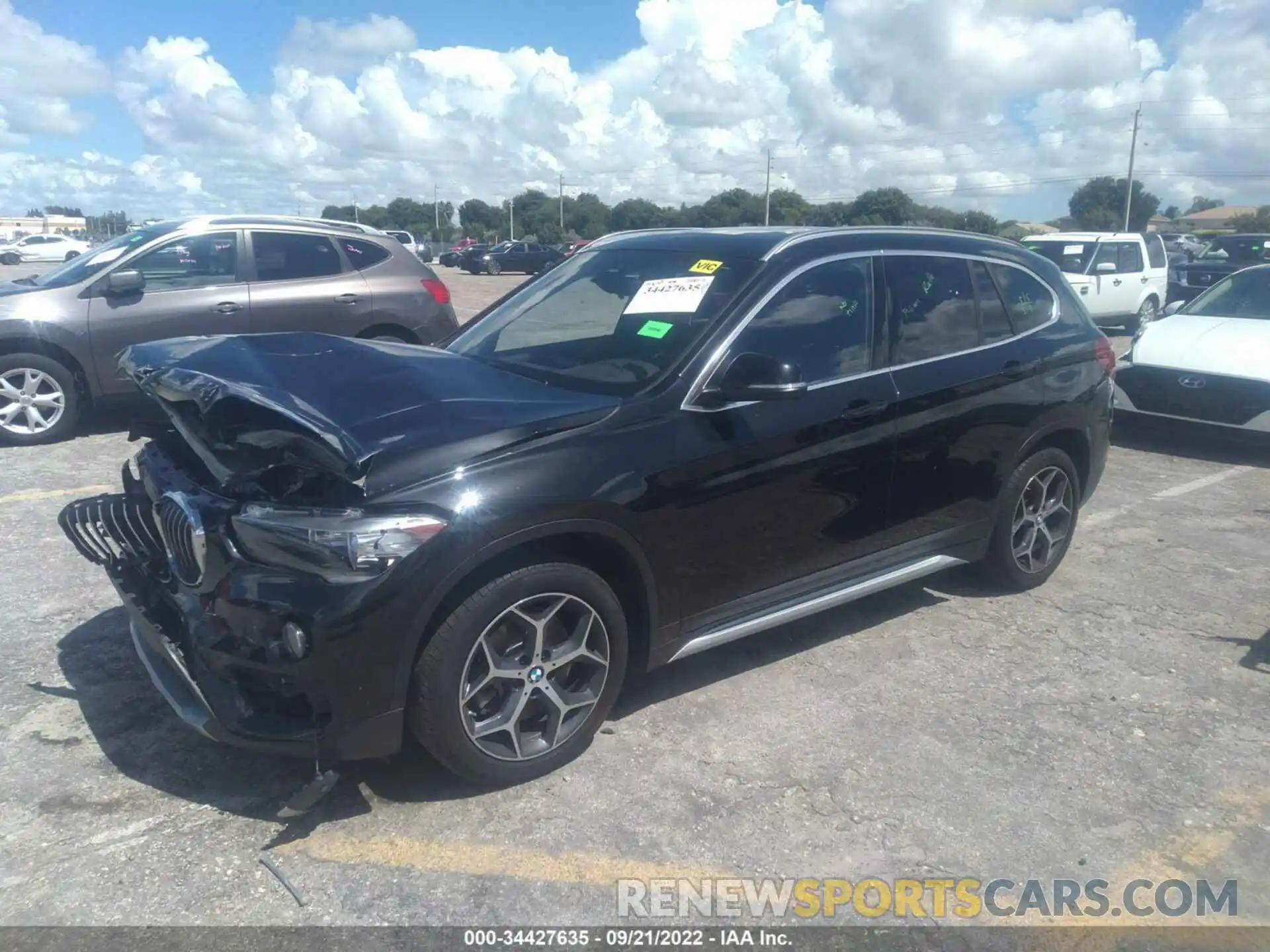 2 Photograph of a damaged car WBXHU7C59K5L10986 BMW X1 2019