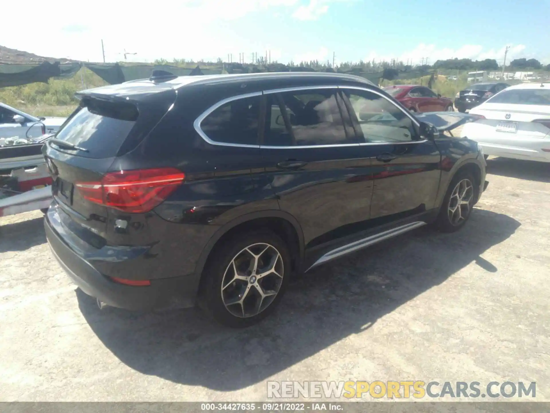 4 Photograph of a damaged car WBXHU7C59K5L10986 BMW X1 2019