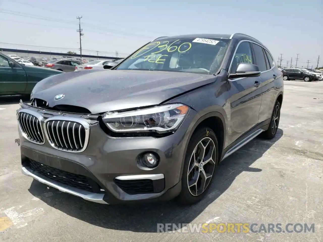 2 Photograph of a damaged car WBXHU7C59K5L11653 BMW X1 2019