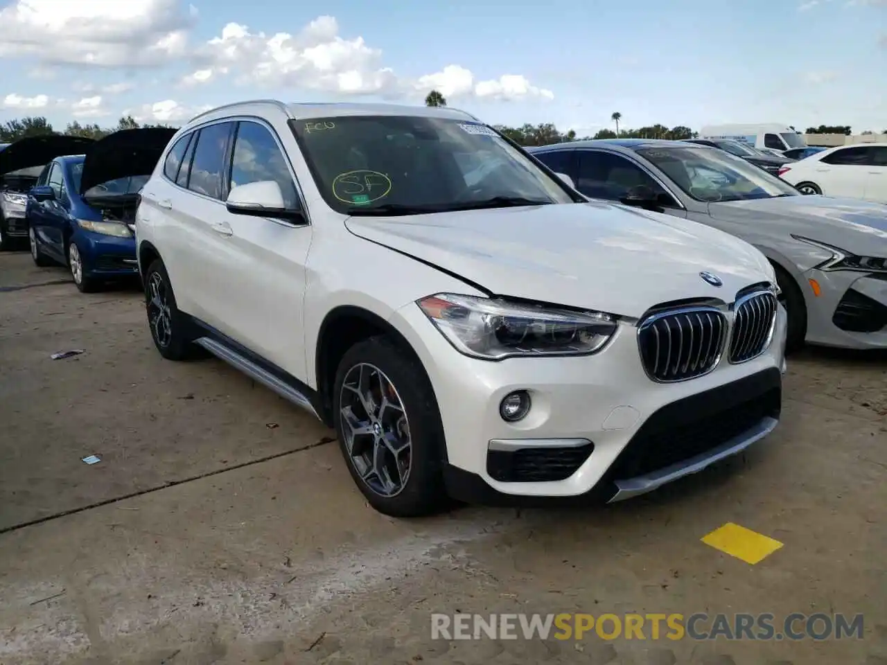 1 Photograph of a damaged car WBXHU7C59K5L11670 BMW X1 2019