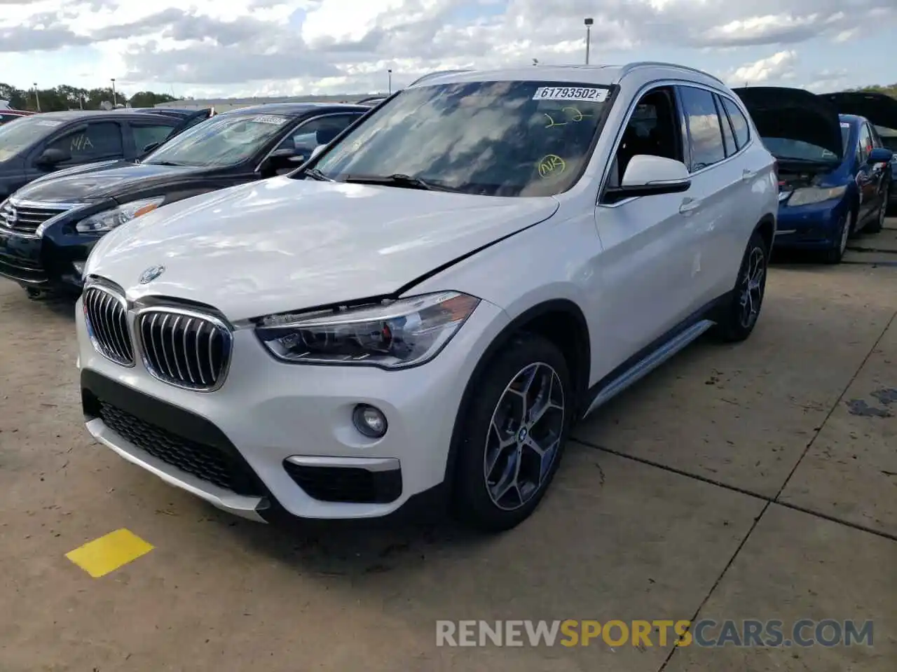 2 Photograph of a damaged car WBXHU7C59K5L11670 BMW X1 2019