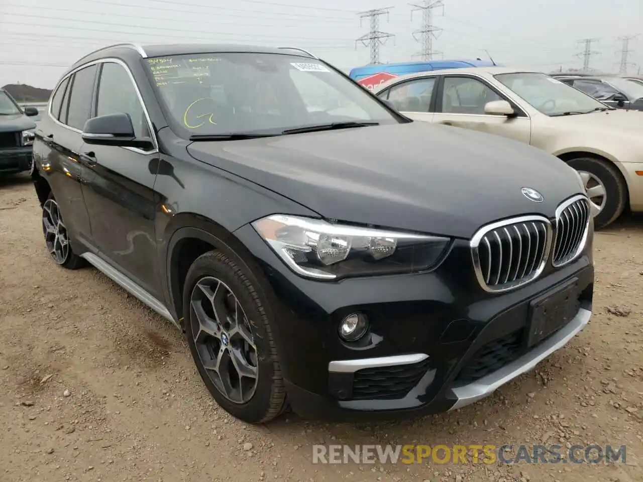 1 Photograph of a damaged car WBXHU7C59K5L11846 BMW X1 2019