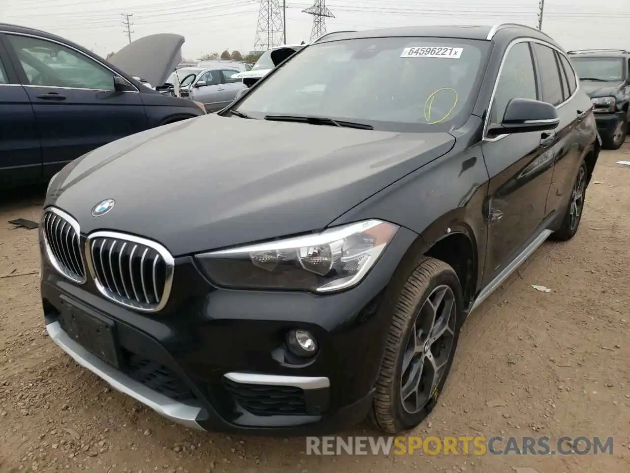 2 Photograph of a damaged car WBXHU7C59K5L11846 BMW X1 2019