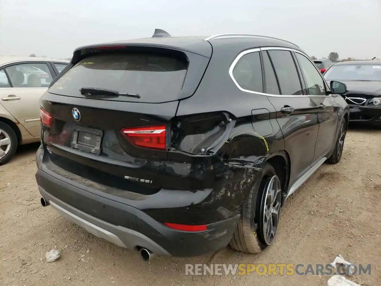 4 Photograph of a damaged car WBXHU7C59K5L11846 BMW X1 2019