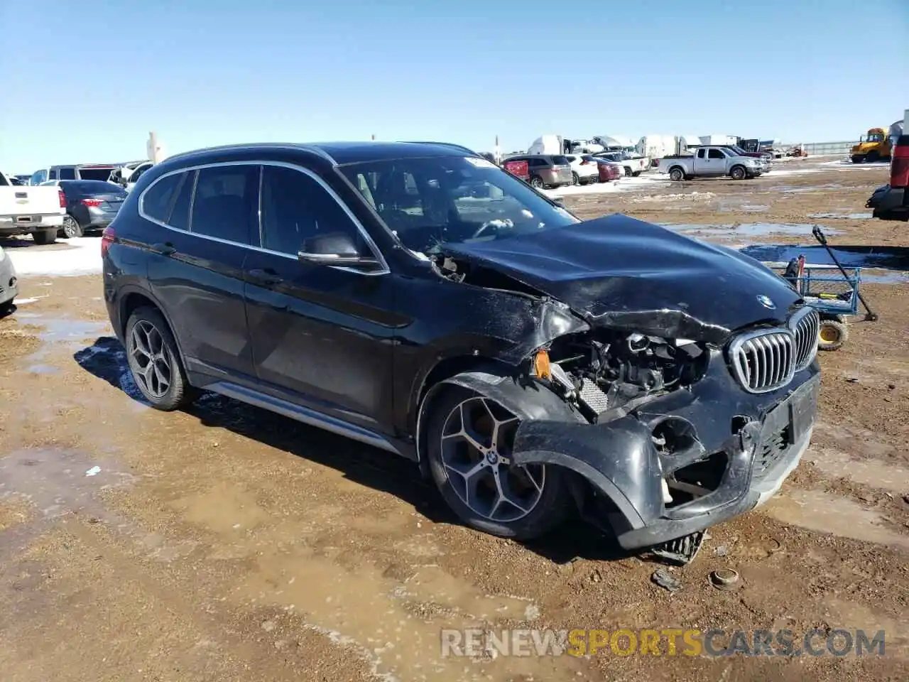 4 Photograph of a damaged car WBXHU7C59K5L12107 BMW X1 2019