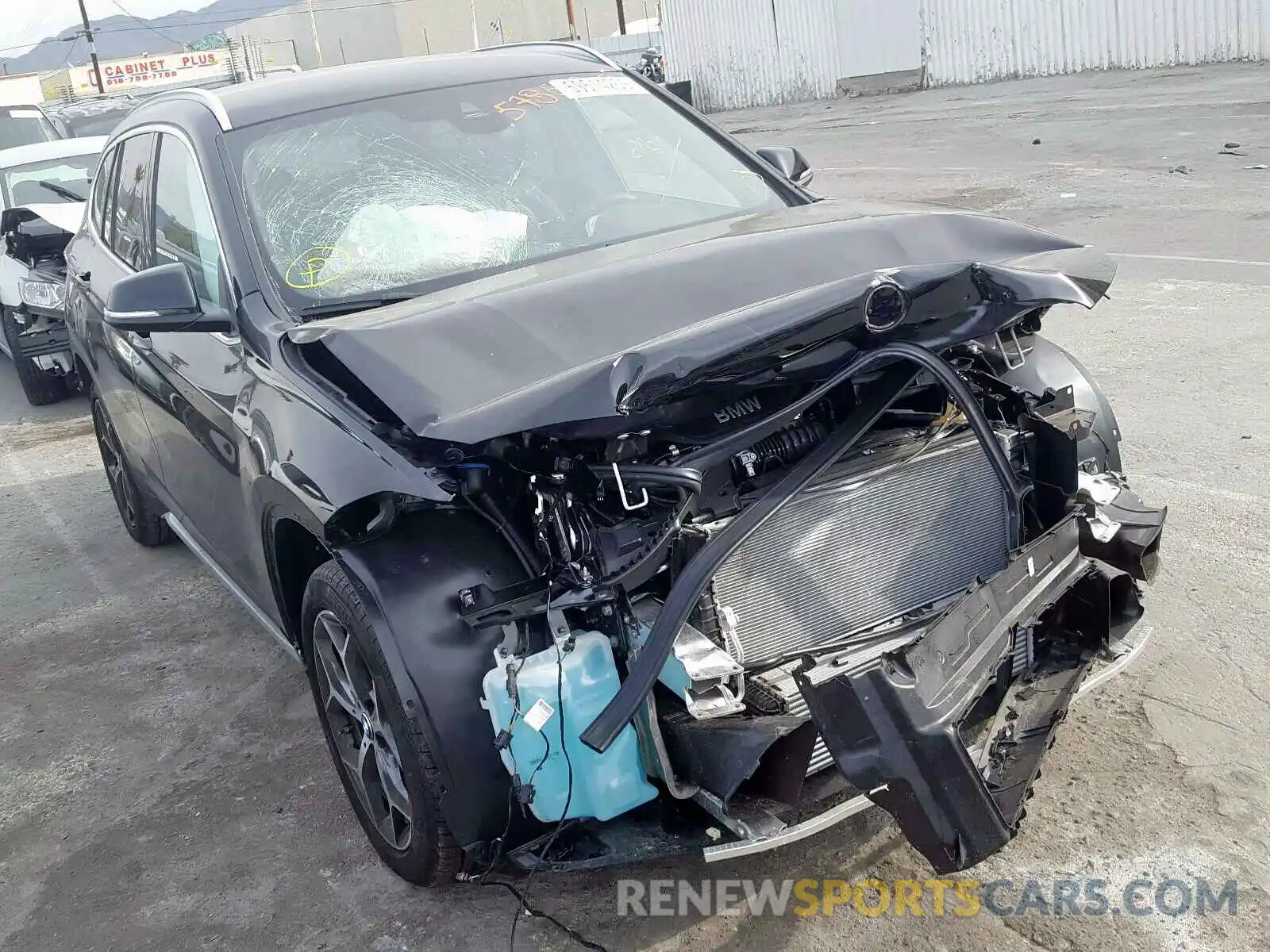 1 Photograph of a damaged car WBXHU7C59K5L12186 BMW X1 2019