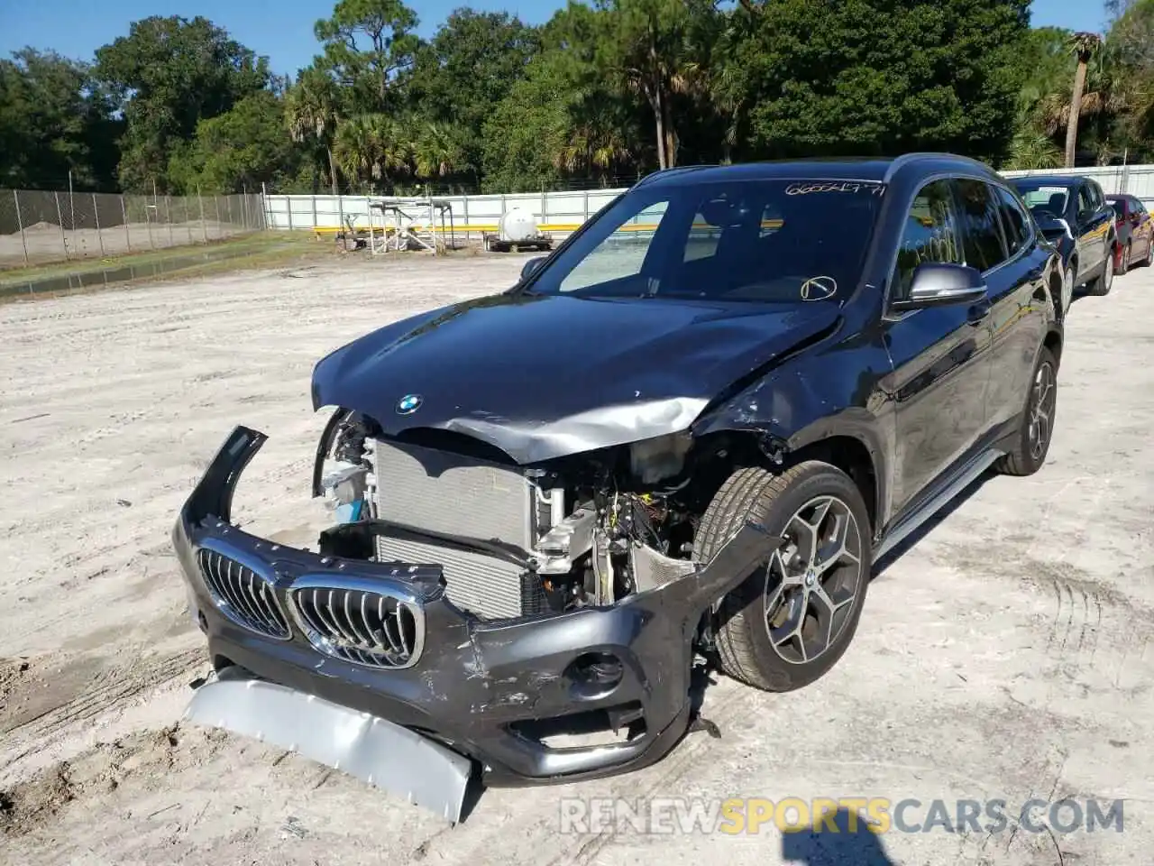 2 Photograph of a damaged car WBXHU7C59K5L12303 BMW X1 2019