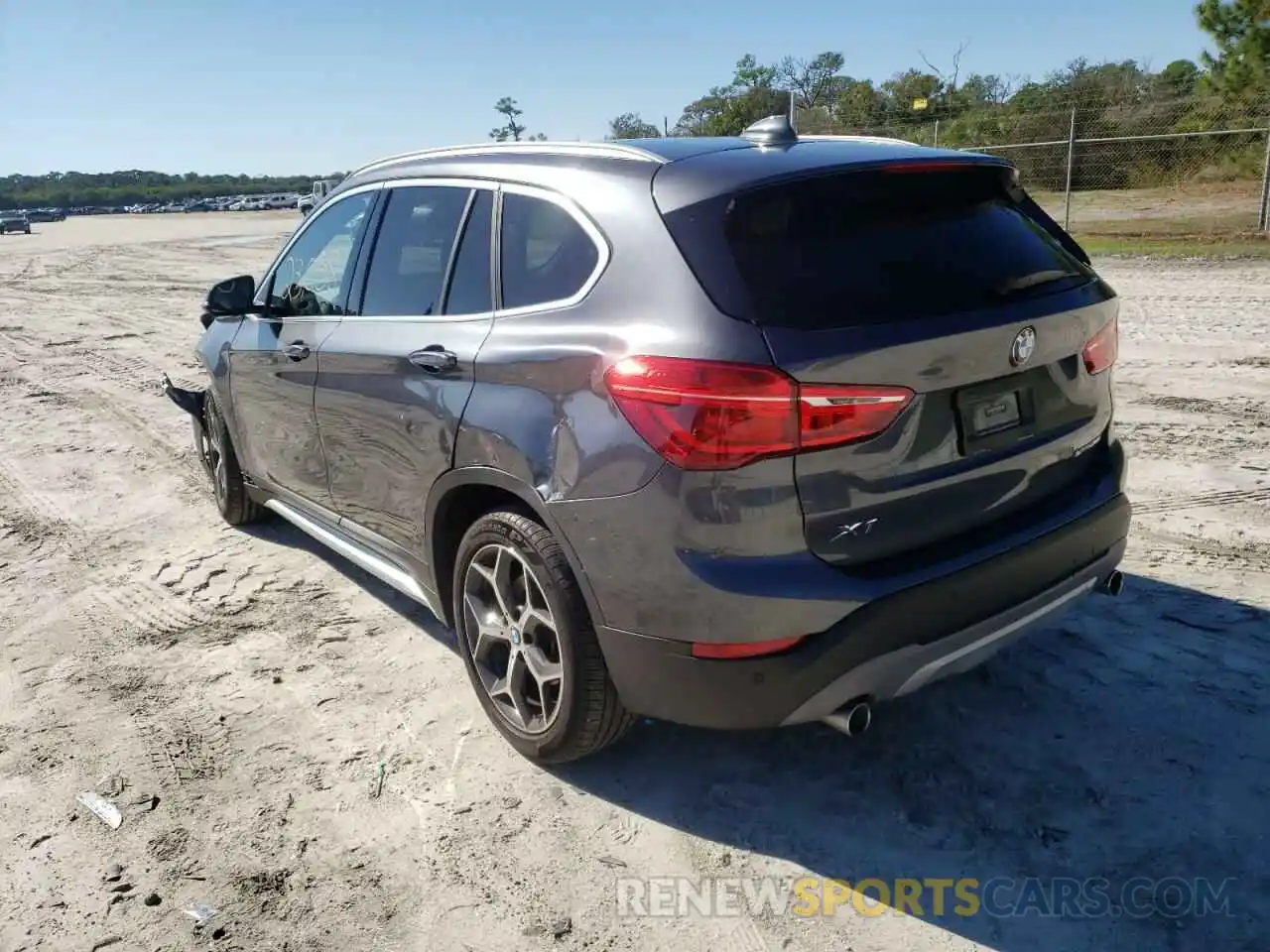 3 Photograph of a damaged car WBXHU7C59K5L12303 BMW X1 2019