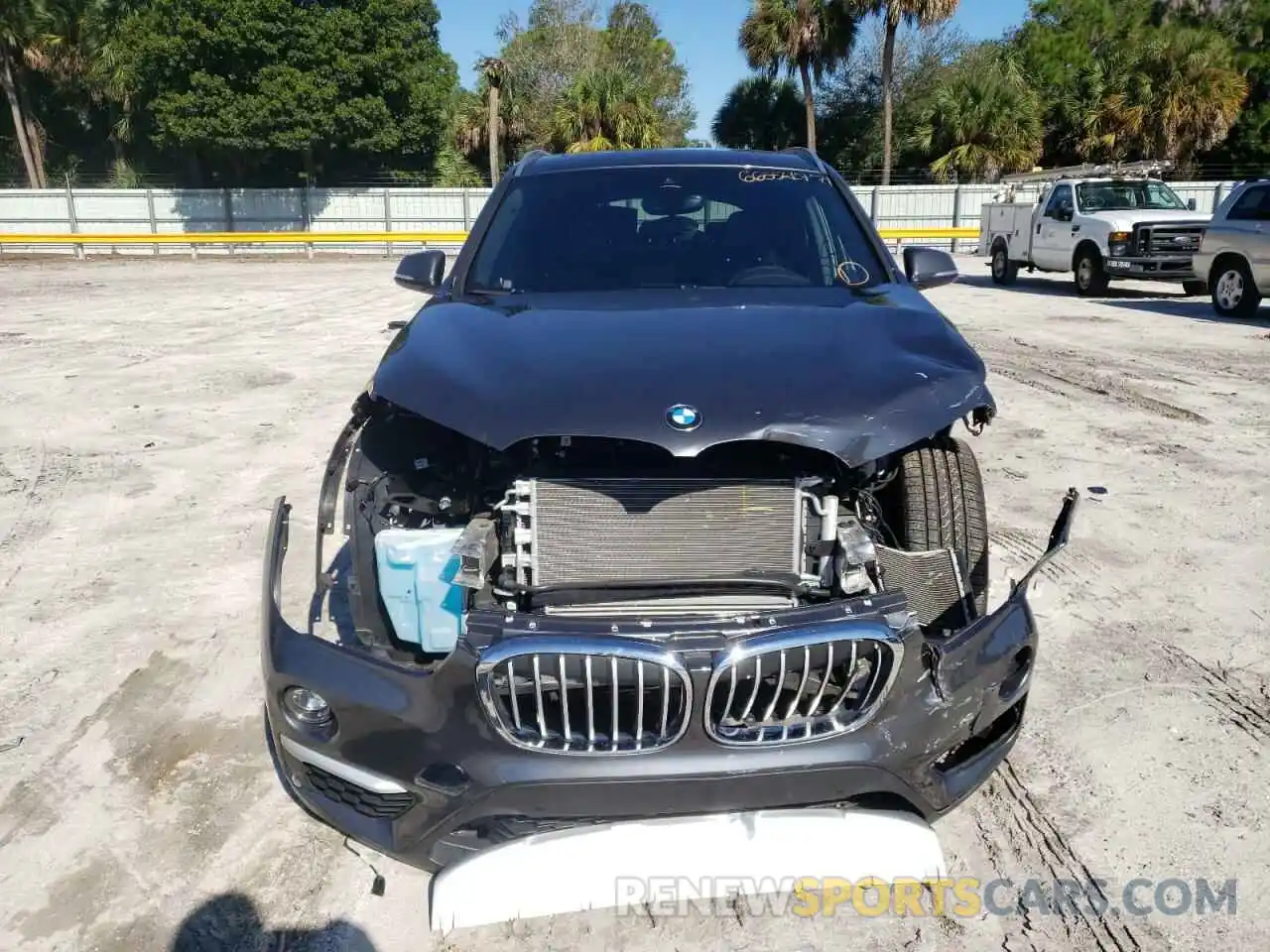 9 Photograph of a damaged car WBXHU7C59K5L12303 BMW X1 2019