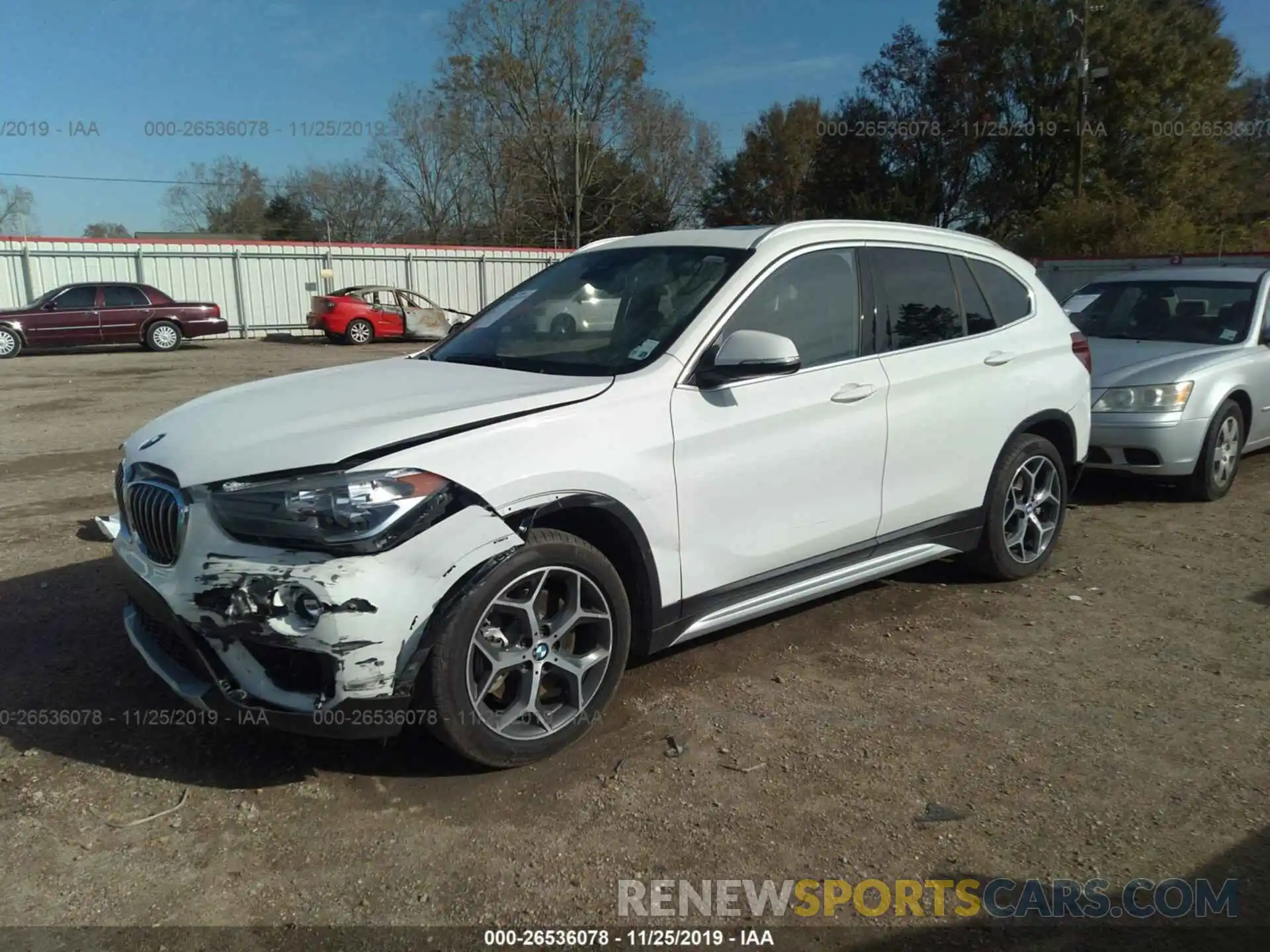 2 Фотография поврежденного автомобиля WBXHU7C59K5N45291 BMW X1 2019
