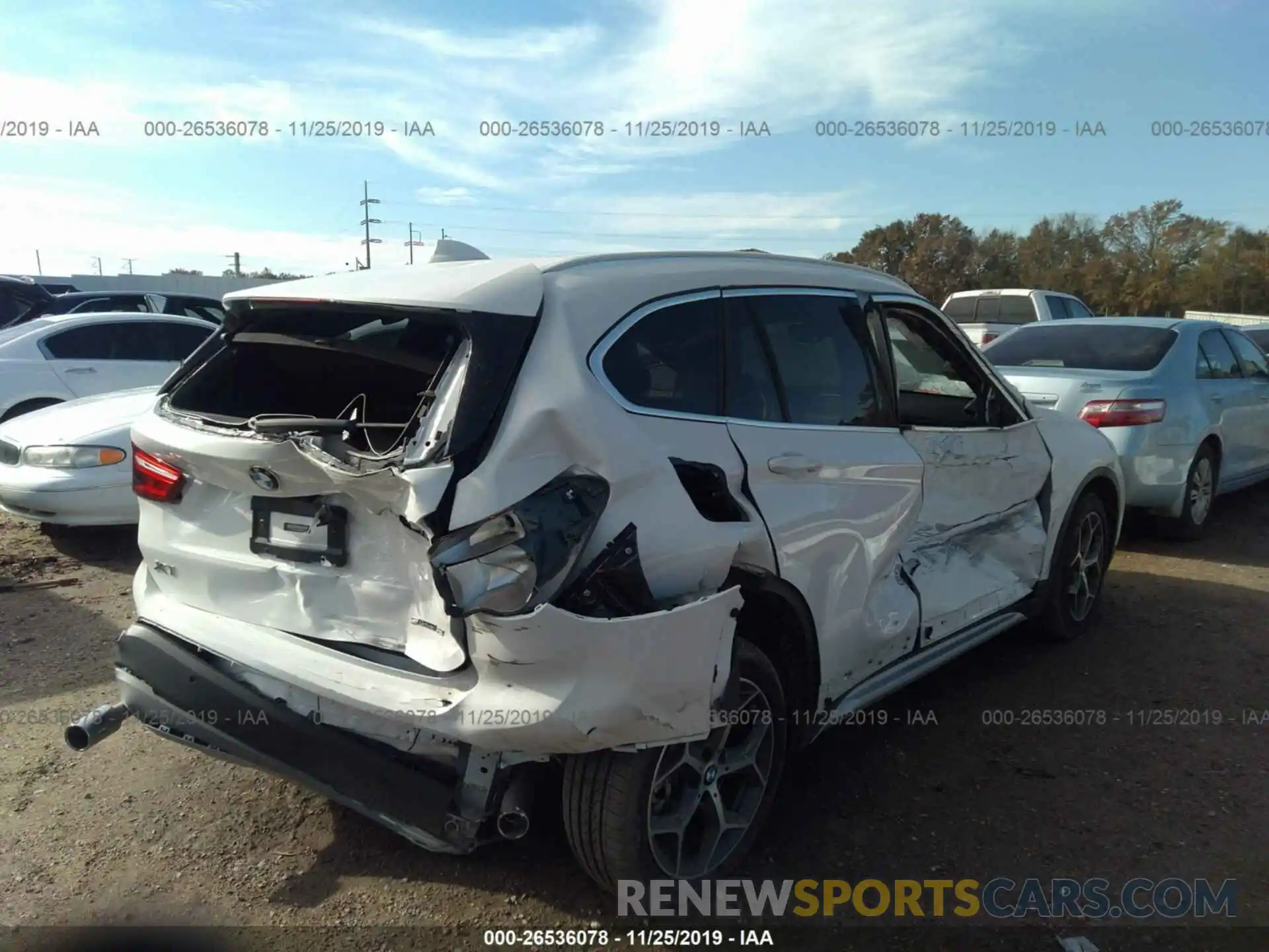 6 Фотография поврежденного автомобиля WBXHU7C59K5N45291 BMW X1 2019