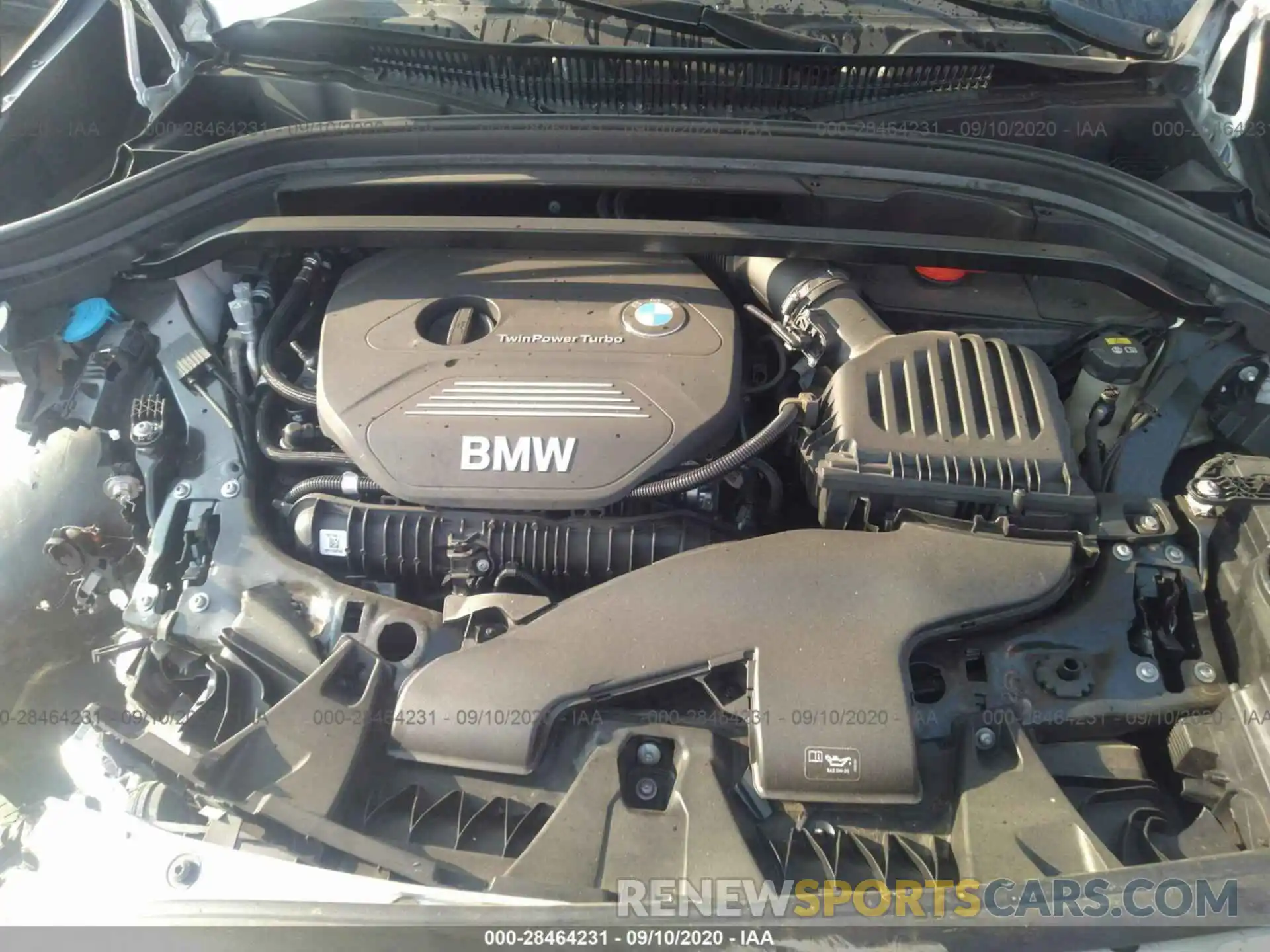 10 Фотография поврежденного автомобиля WBXHU7C5XK3H45093 BMW X1 2019