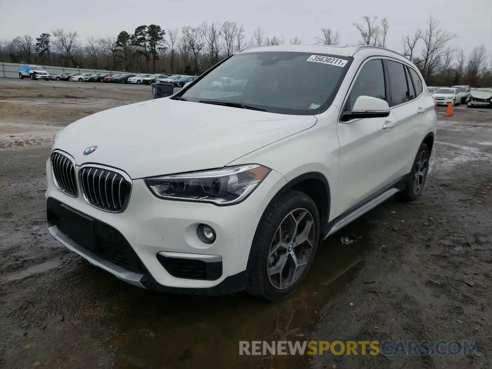 2 Photograph of a damaged car WBXHU7C5XK3H45174 BMW X1 2019