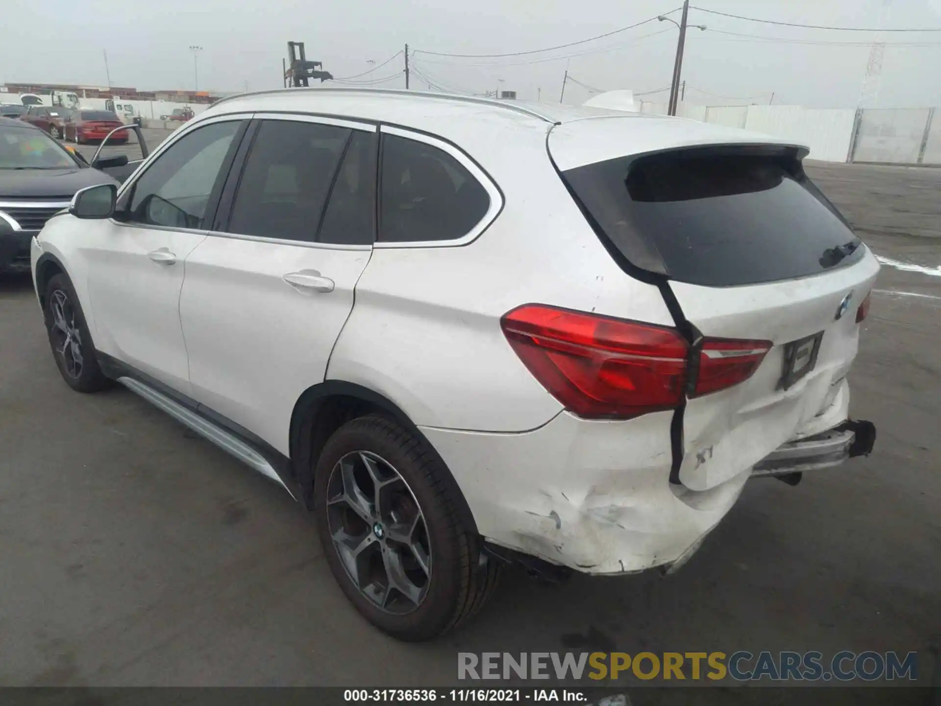 3 Photograph of a damaged car WBXHU7C5XK3H46163 BMW X1 2019