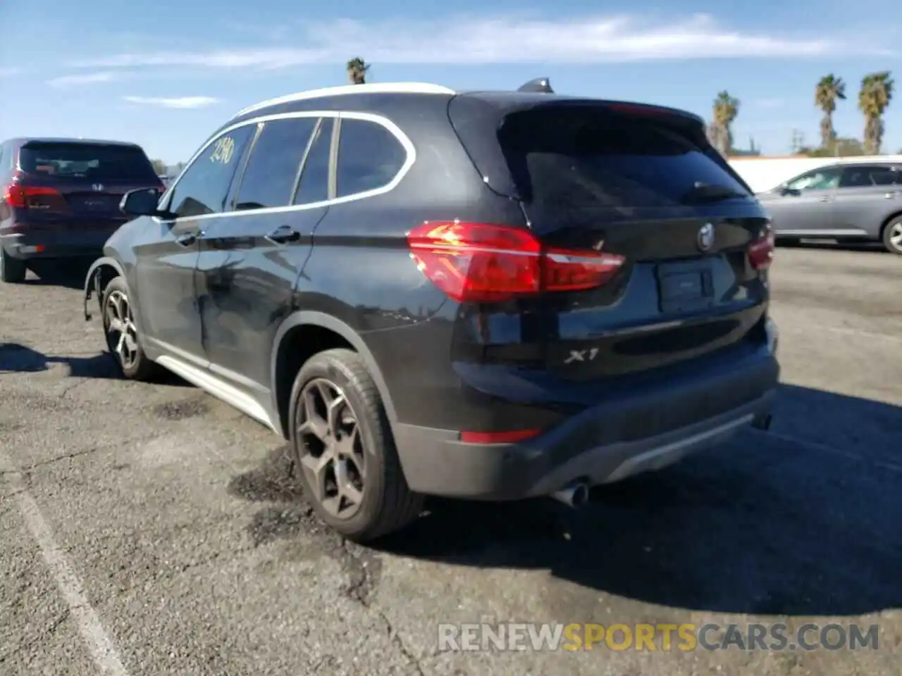 3 Photograph of a damaged car WBXHU7C5XK5L10351 BMW X1 2019