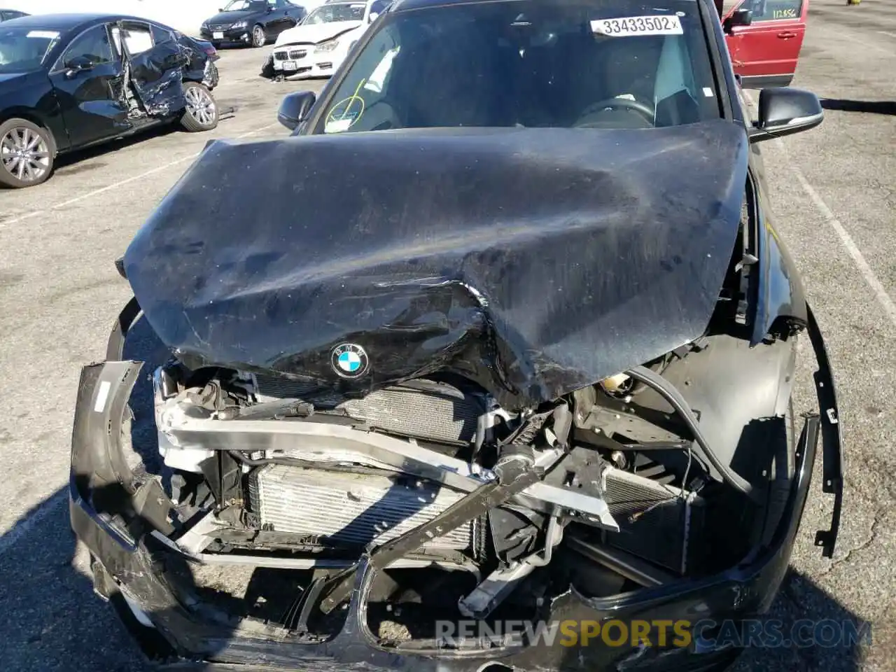 9 Photograph of a damaged car WBXHU7C5XK5L10351 BMW X1 2019