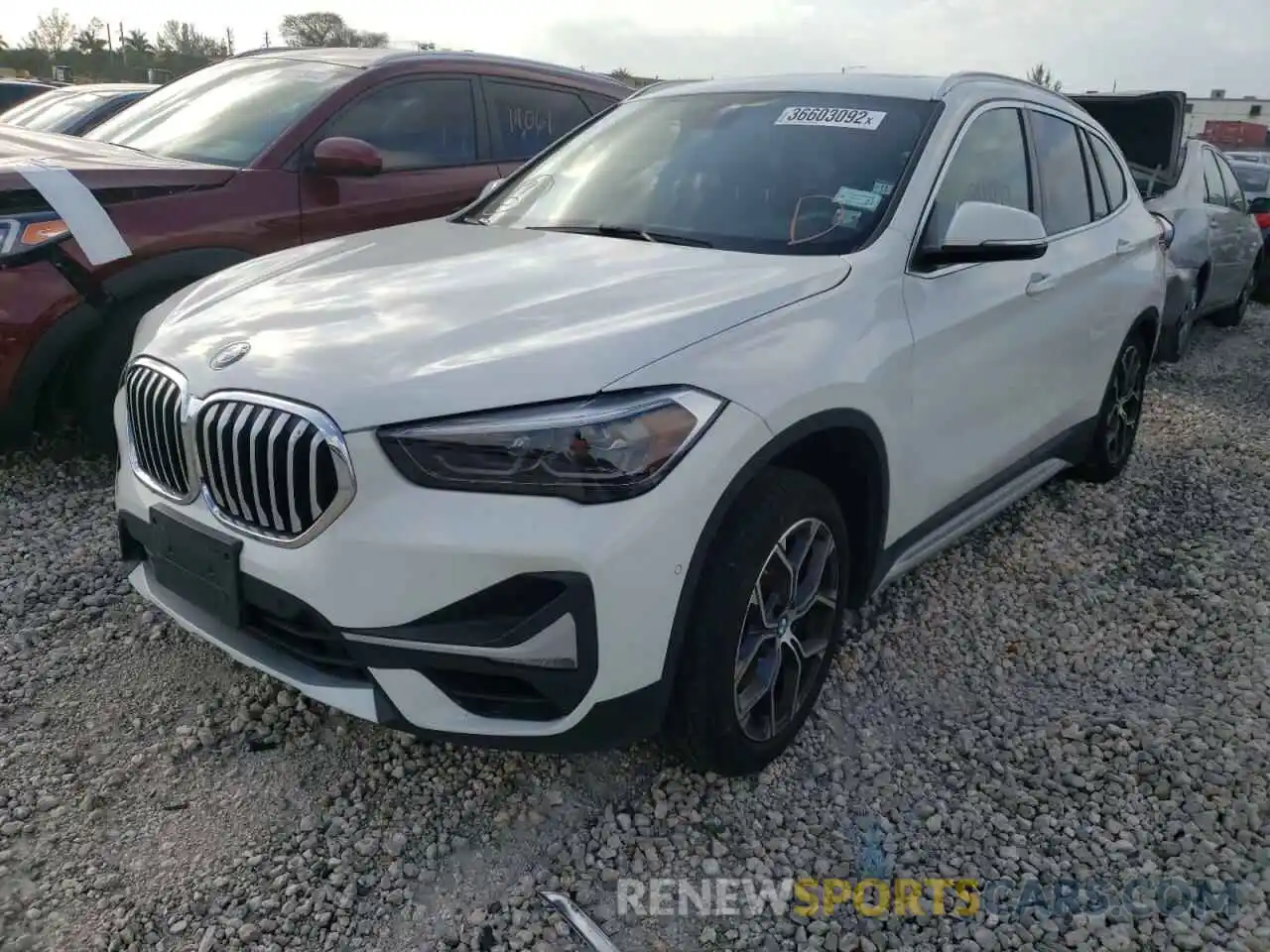 2 Photograph of a damaged car WBXJG7C00L5P38931 BMW X1 2020