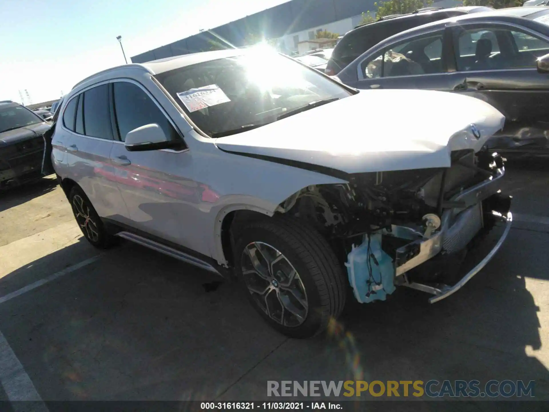 1 Photograph of a damaged car WBXJG7C00L5P44468 BMW X1 2020