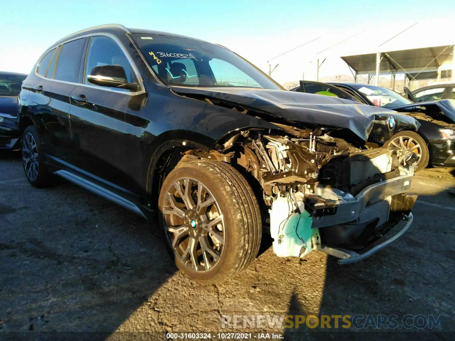 1 Photograph of a damaged car WBXJG7C00L5P65644 BMW X1 2020