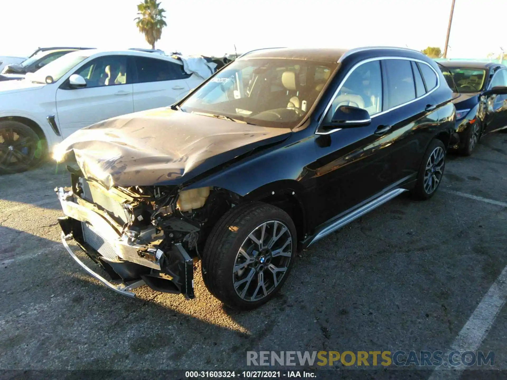 2 Photograph of a damaged car WBXJG7C00L5P65644 BMW X1 2020