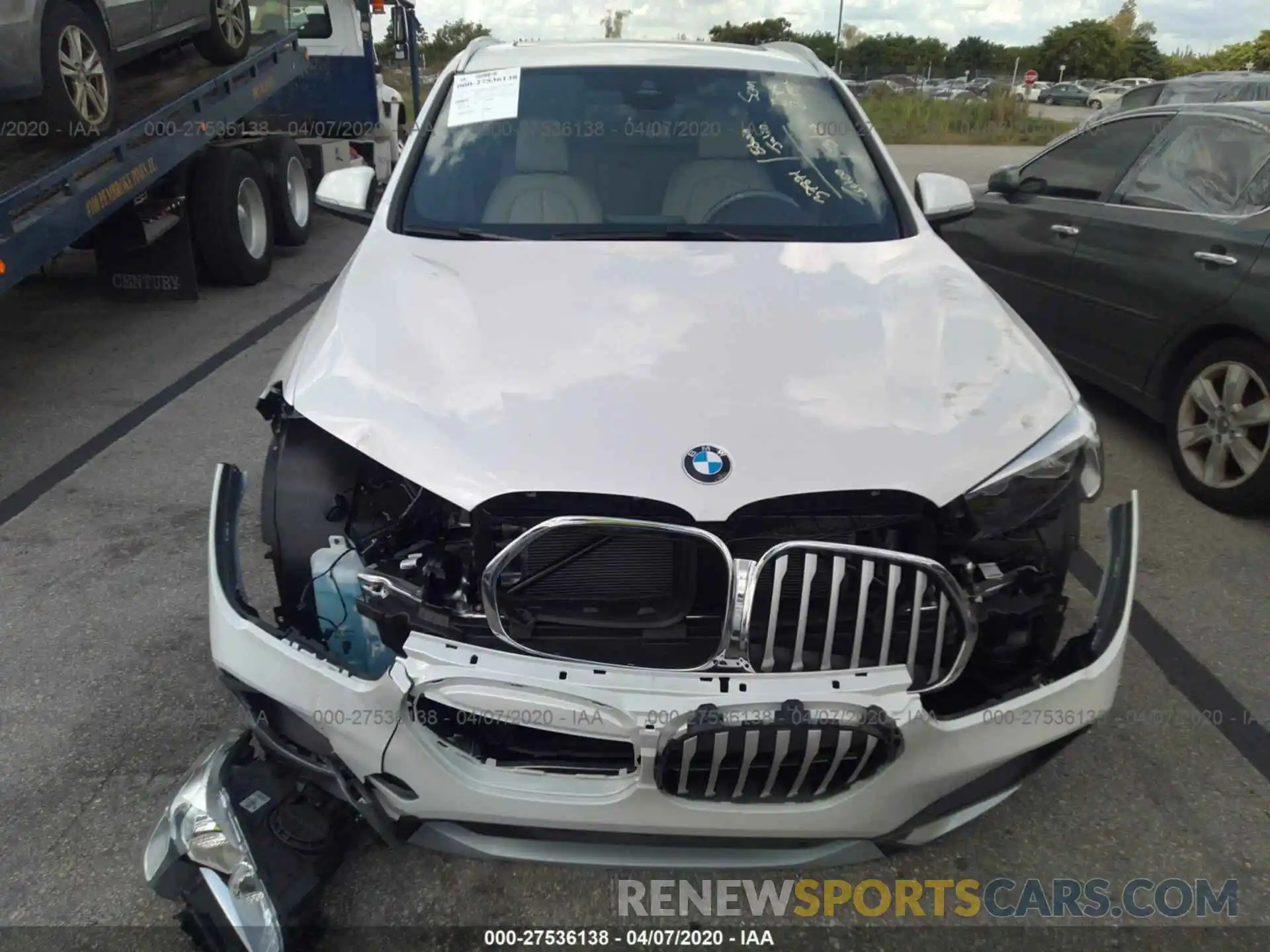 6 Photograph of a damaged car WBXJG7C01L3L89533 BMW X1 2020