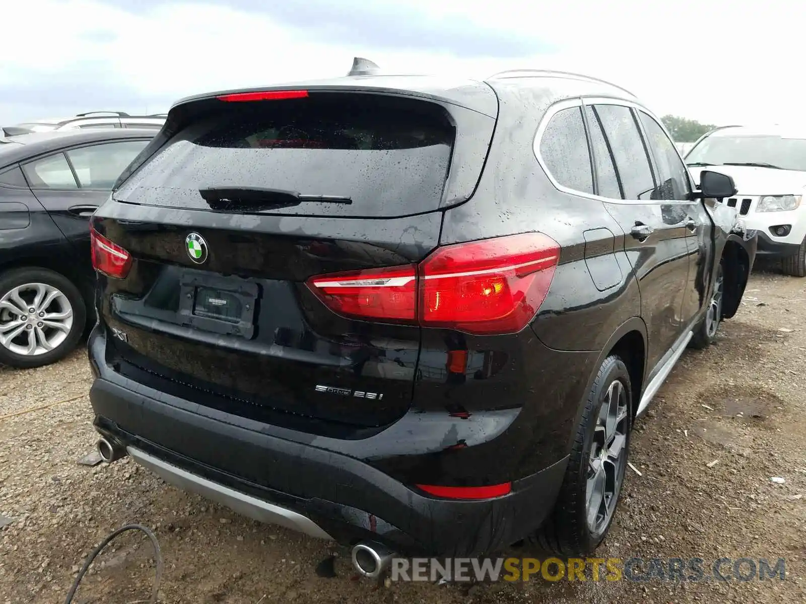 4 Photograph of a damaged car WBXJG7C01L5P23774 BMW X1 2020