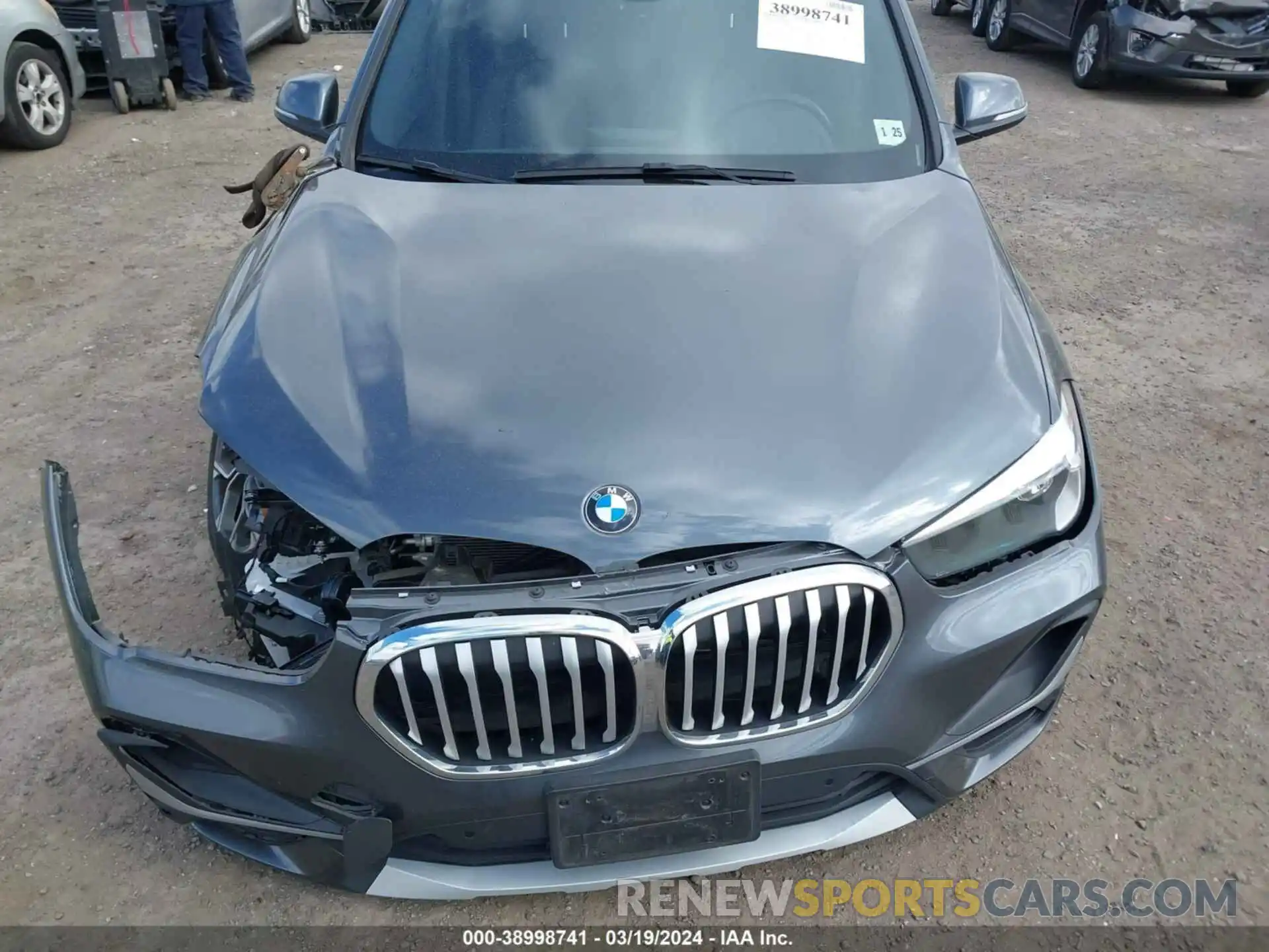 13 Фотография поврежденного автомобиля WBXJG7C01L5P49632 BMW X1 2020