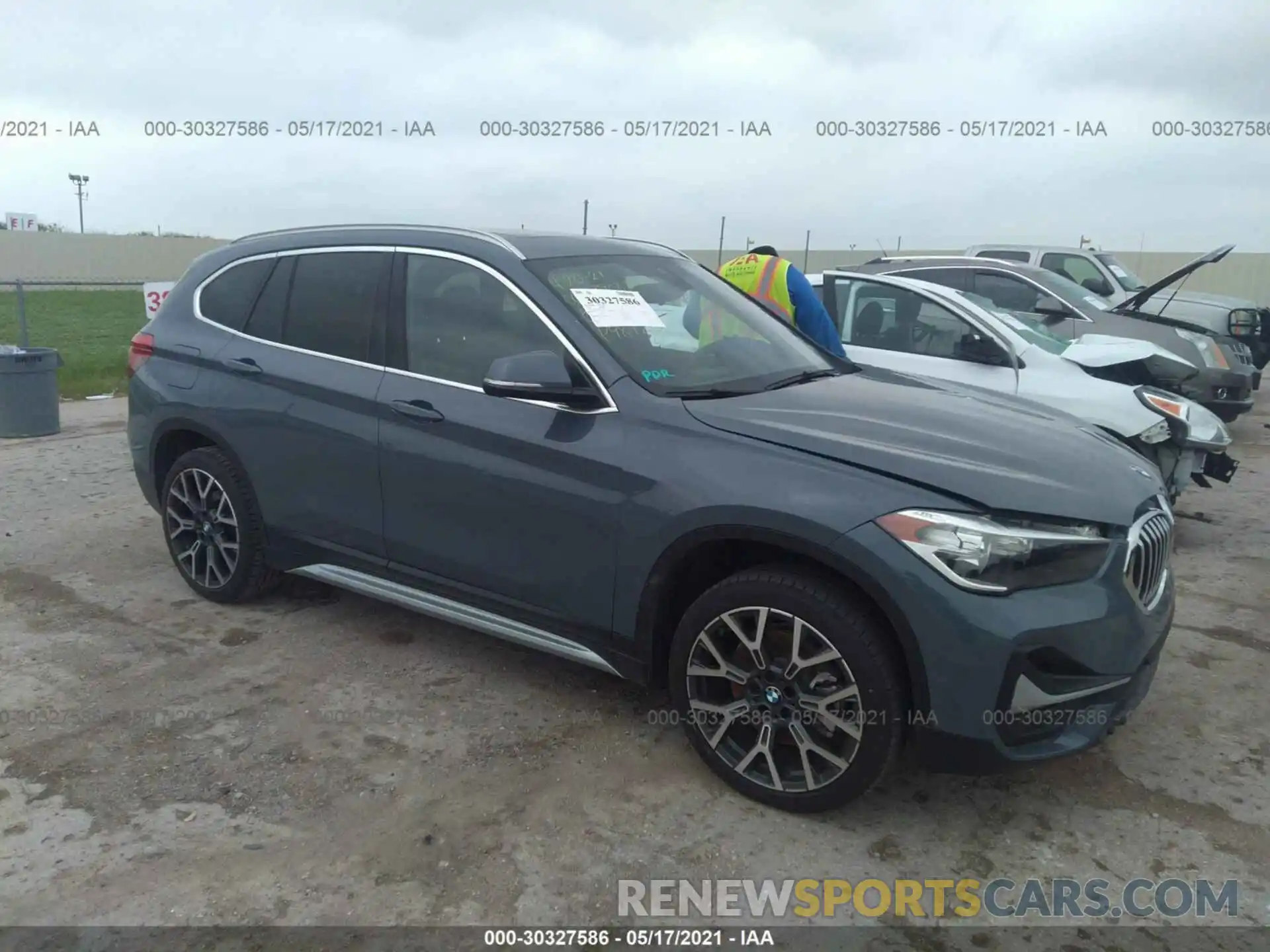 1 Photograph of a damaged car WBXJG7C01L5P98720 BMW X1 2020