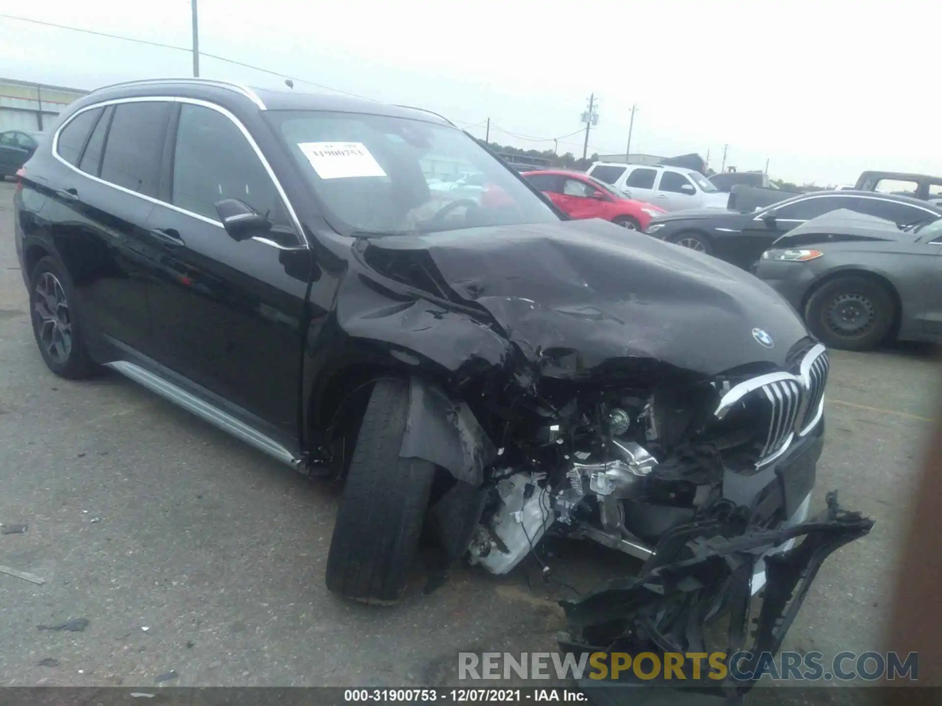 1 Photograph of a damaged car WBXJG7C01L5R75685 BMW X1 2020