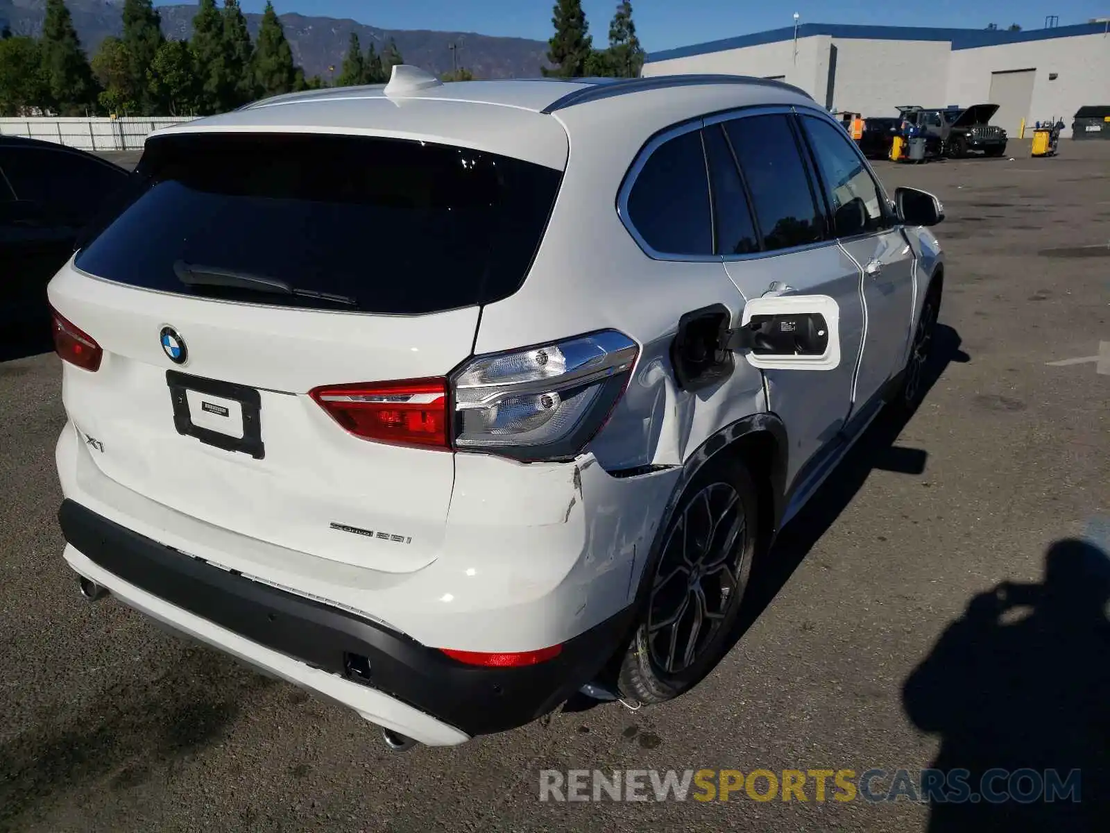 4 Photograph of a damaged car WBXJG7C01L5R88467 BMW X1 2020